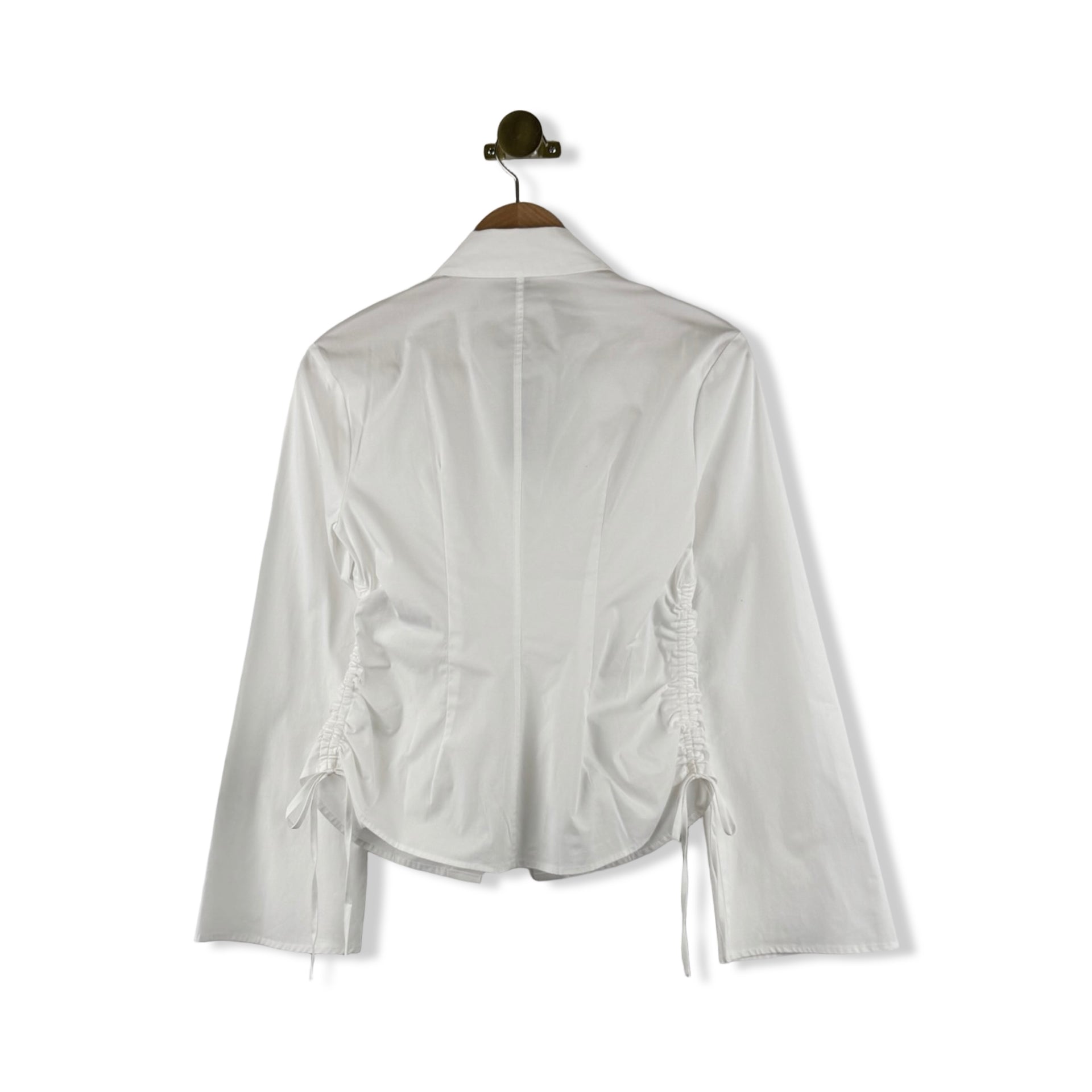 Wild Fable Ruched Button Down