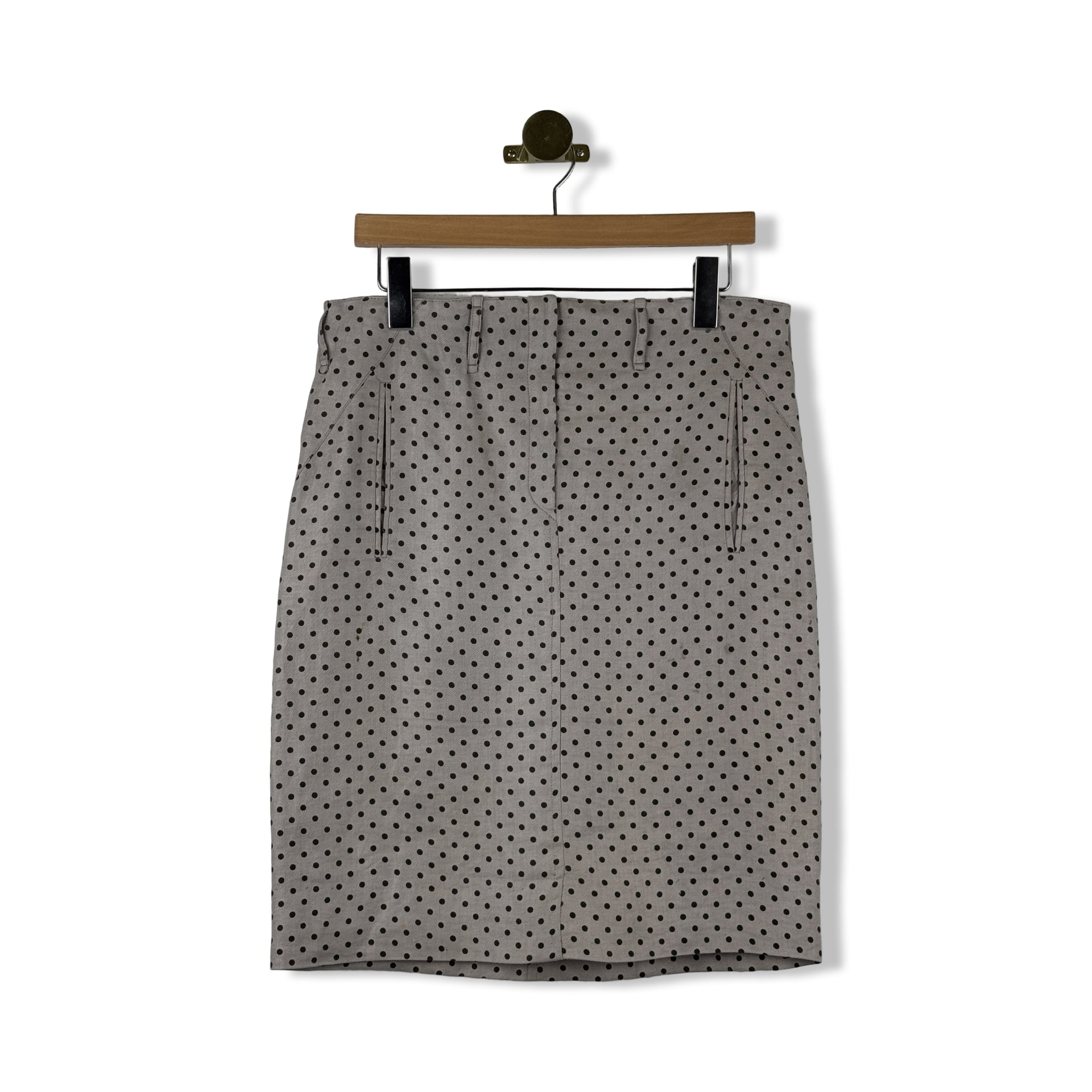 Vintage Giorgio Armani Polka Dot Skirt