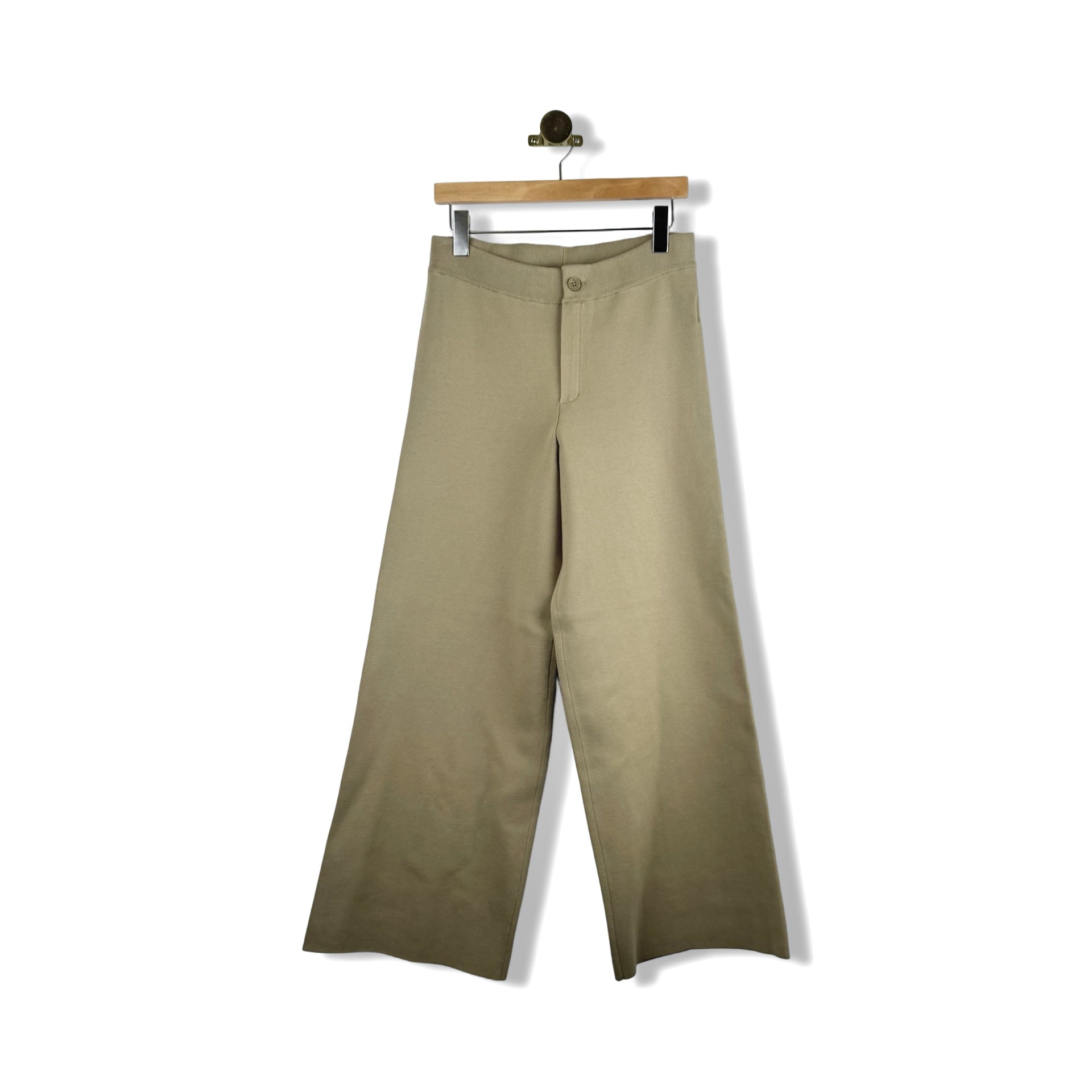 White + Warren Superfine Organic Cotton Wide Leg Pant