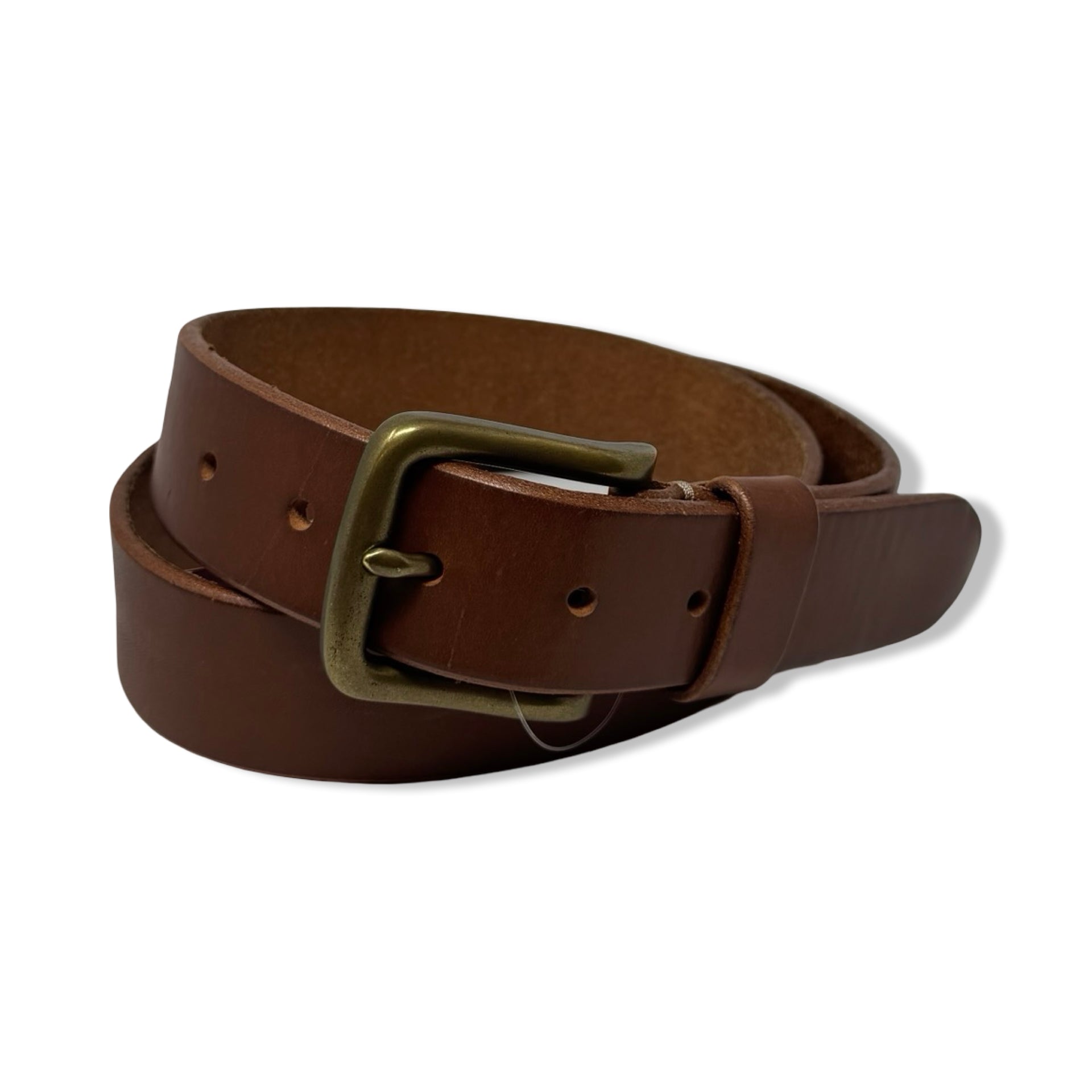 Brown Smooth Leather Belt