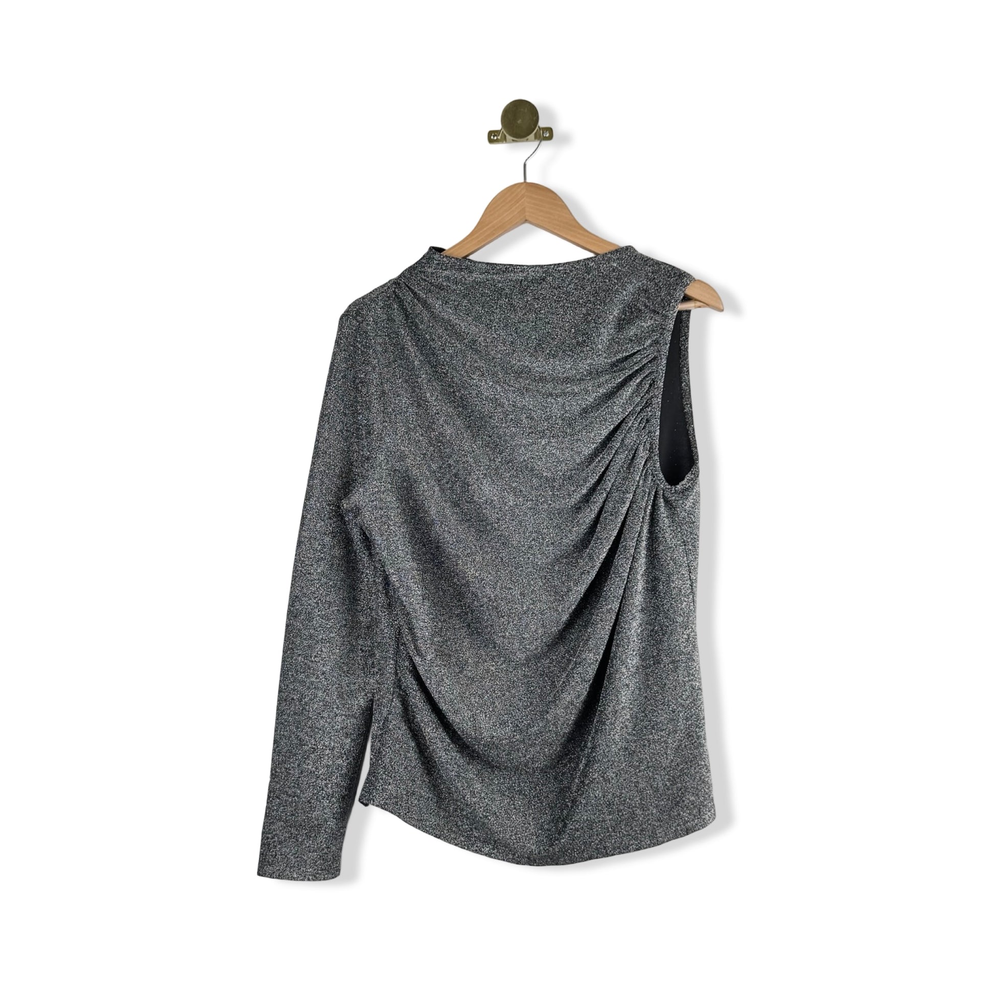 Terea Metallic Asymmetric Top
