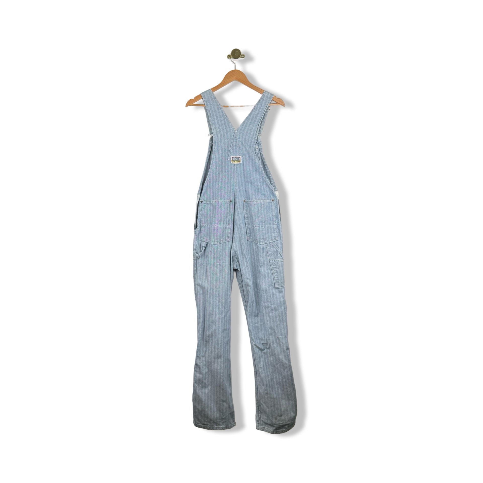 Vintage Big Smith Work Clothes Denim Overalls