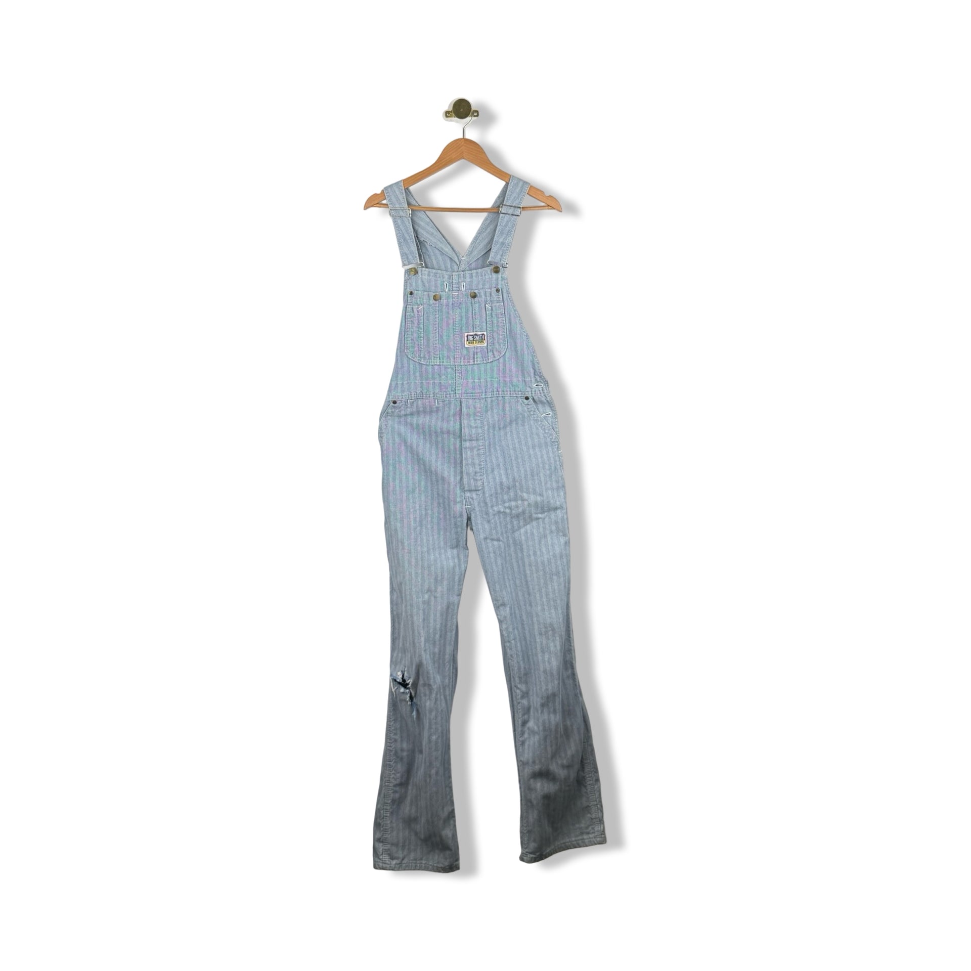 Vintage Big Smith Work Clothes Denim Overalls