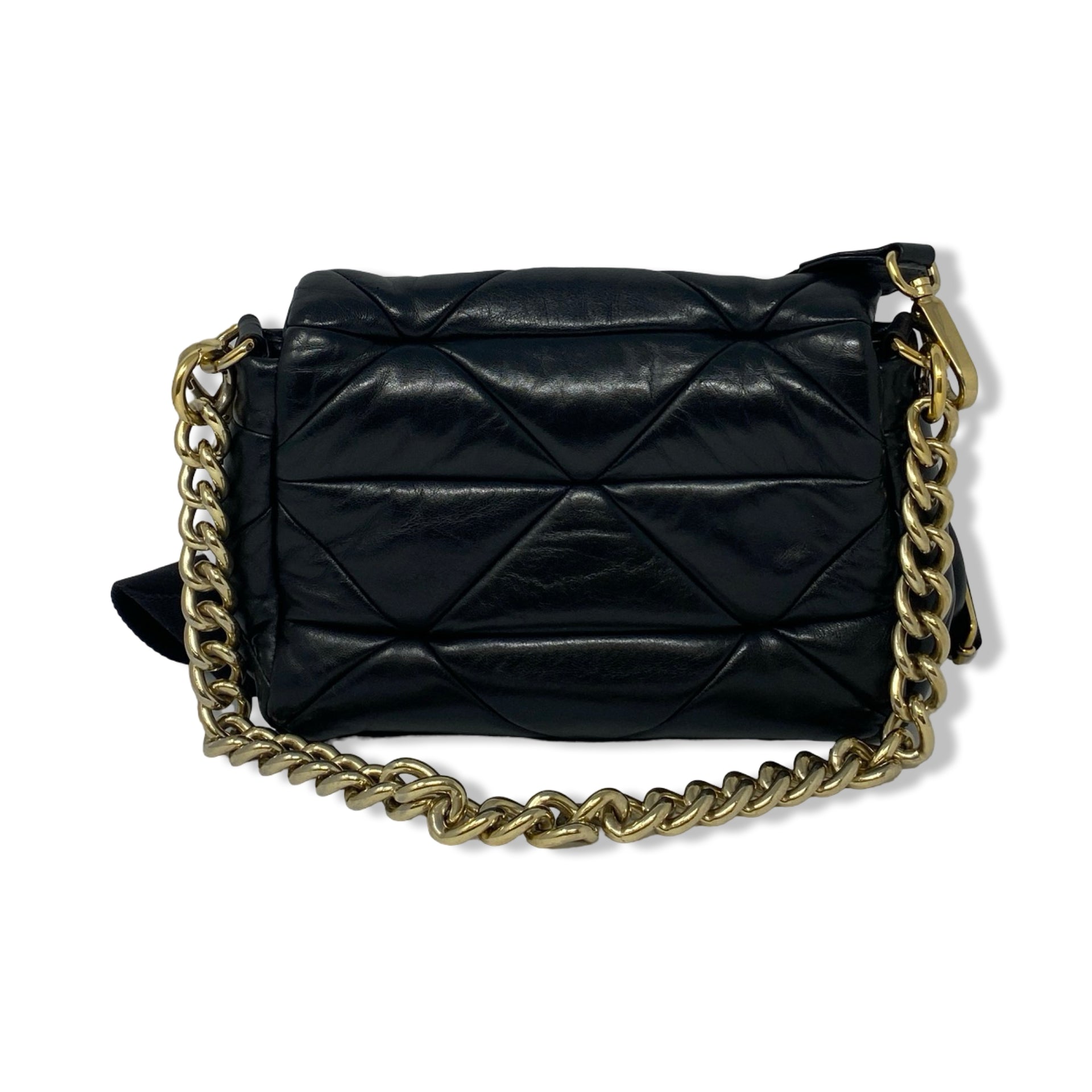 Prada System Nappa Leather Patchwork Bag