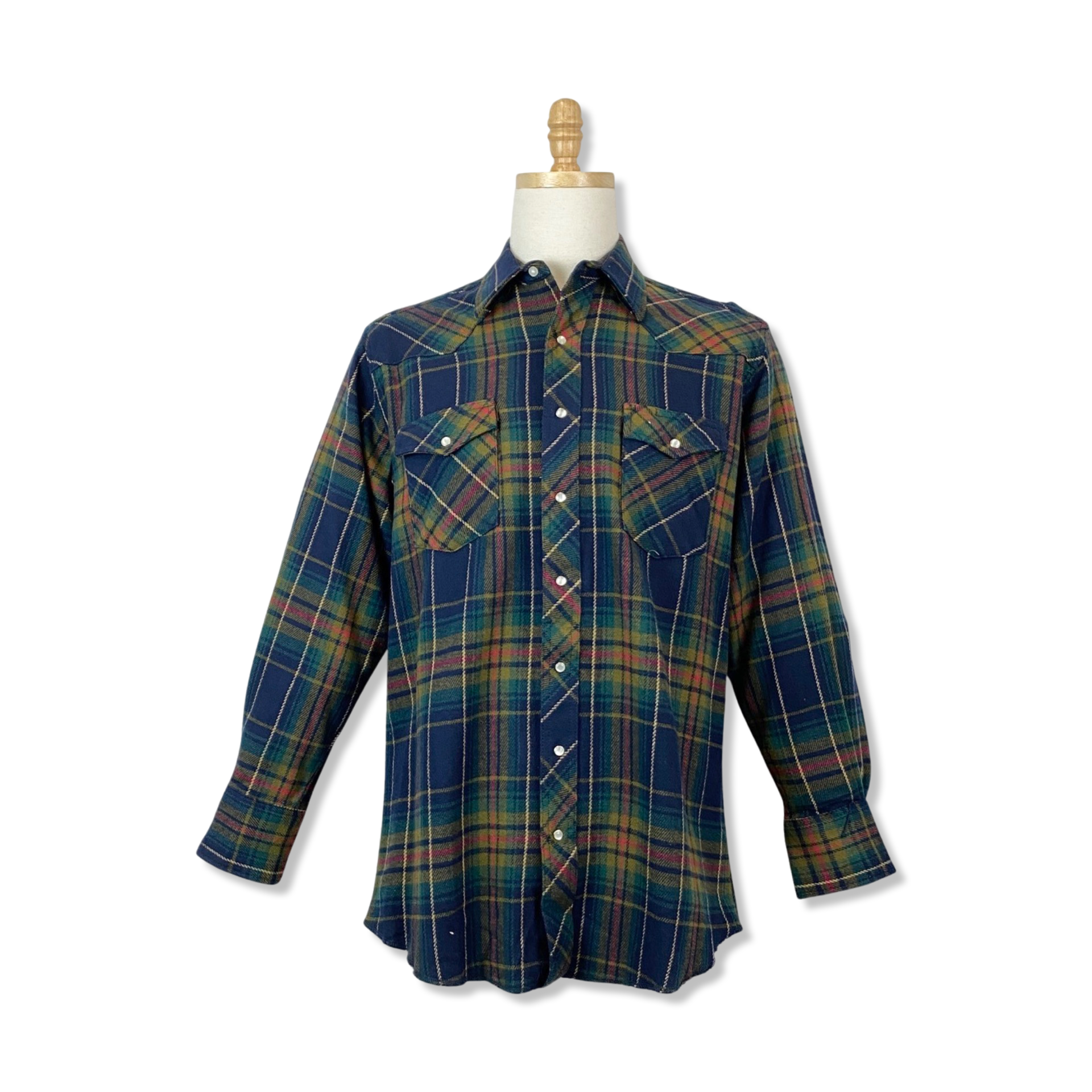 Wrangler Plaid Flannel Shirt