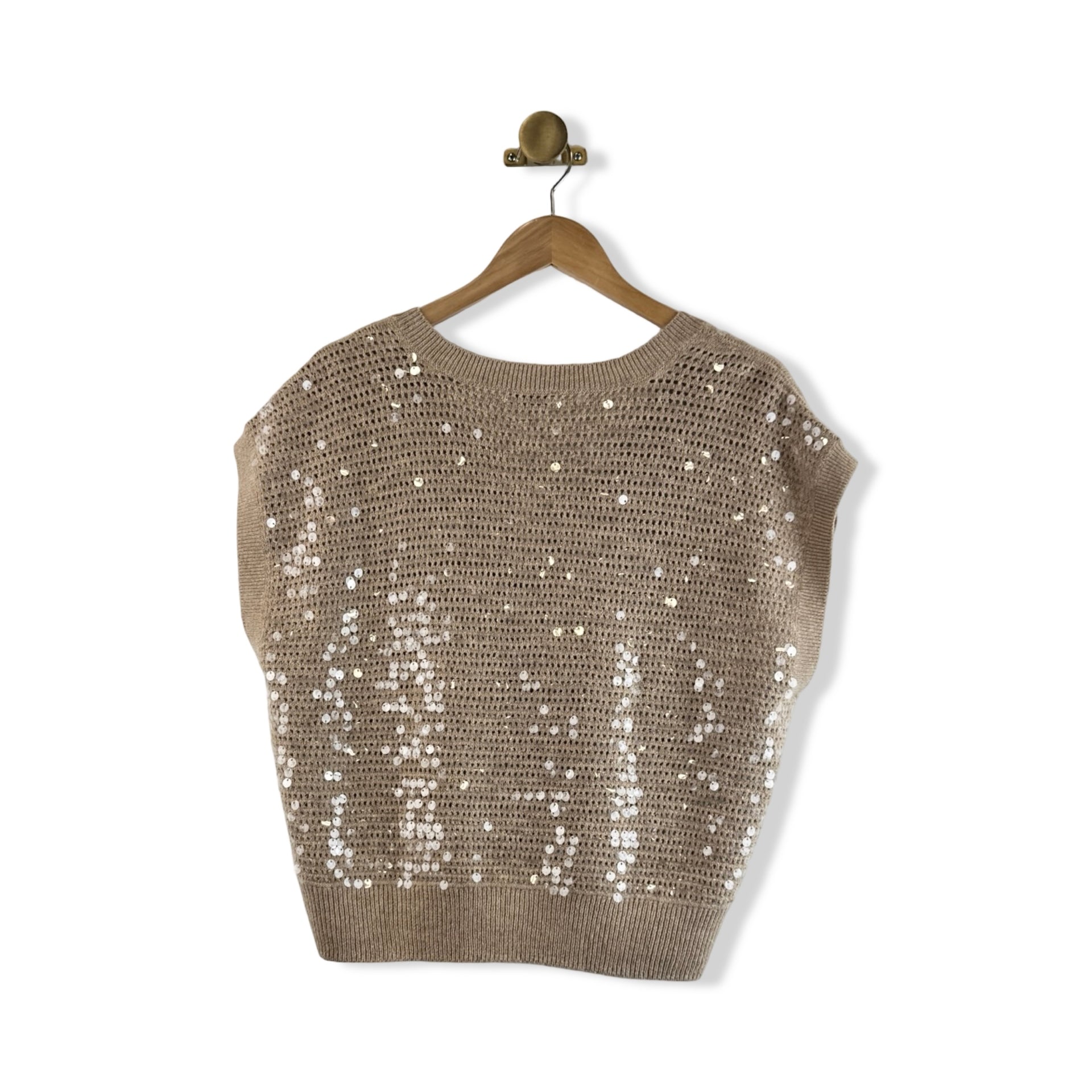 Madewell Sequin Sweater Vest