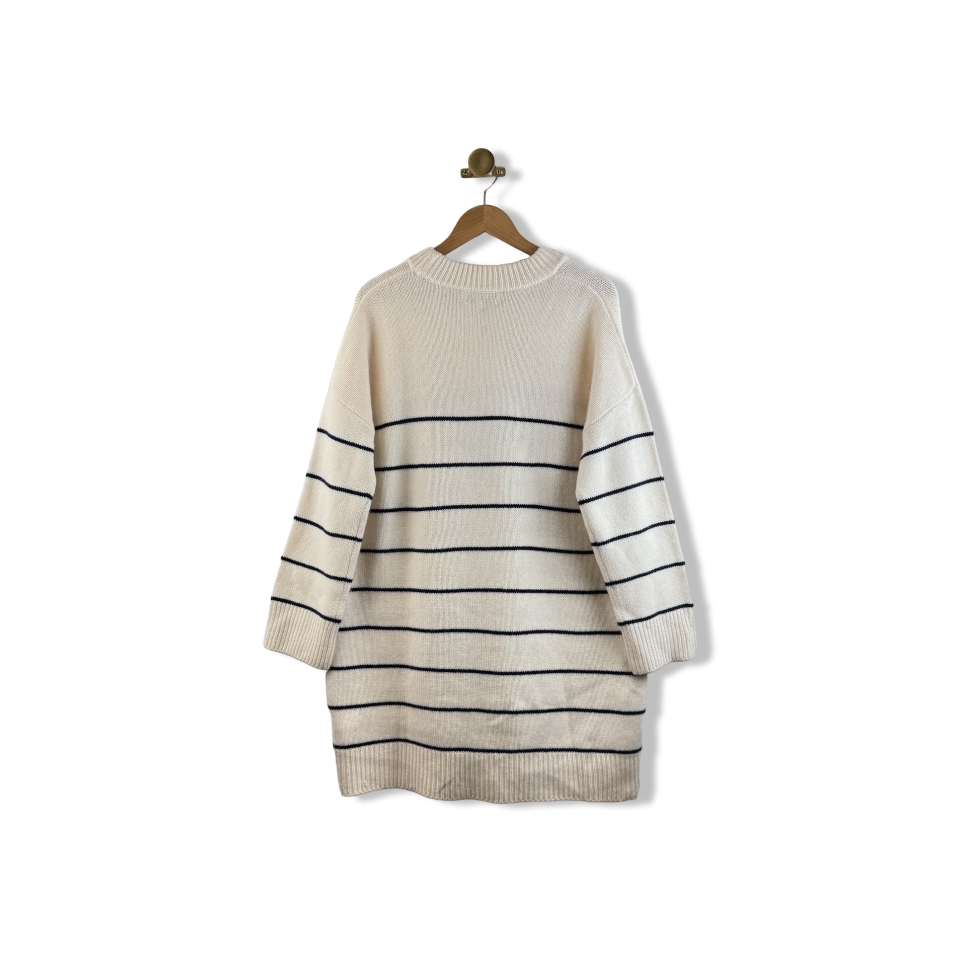 La Ligne Striped Oversized Sweater Dress