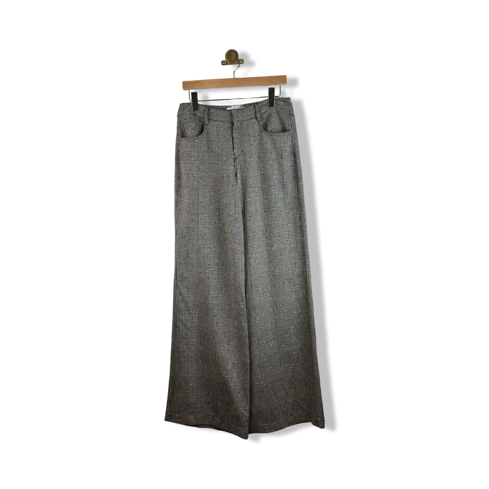 La Ligne Plaid Trousers