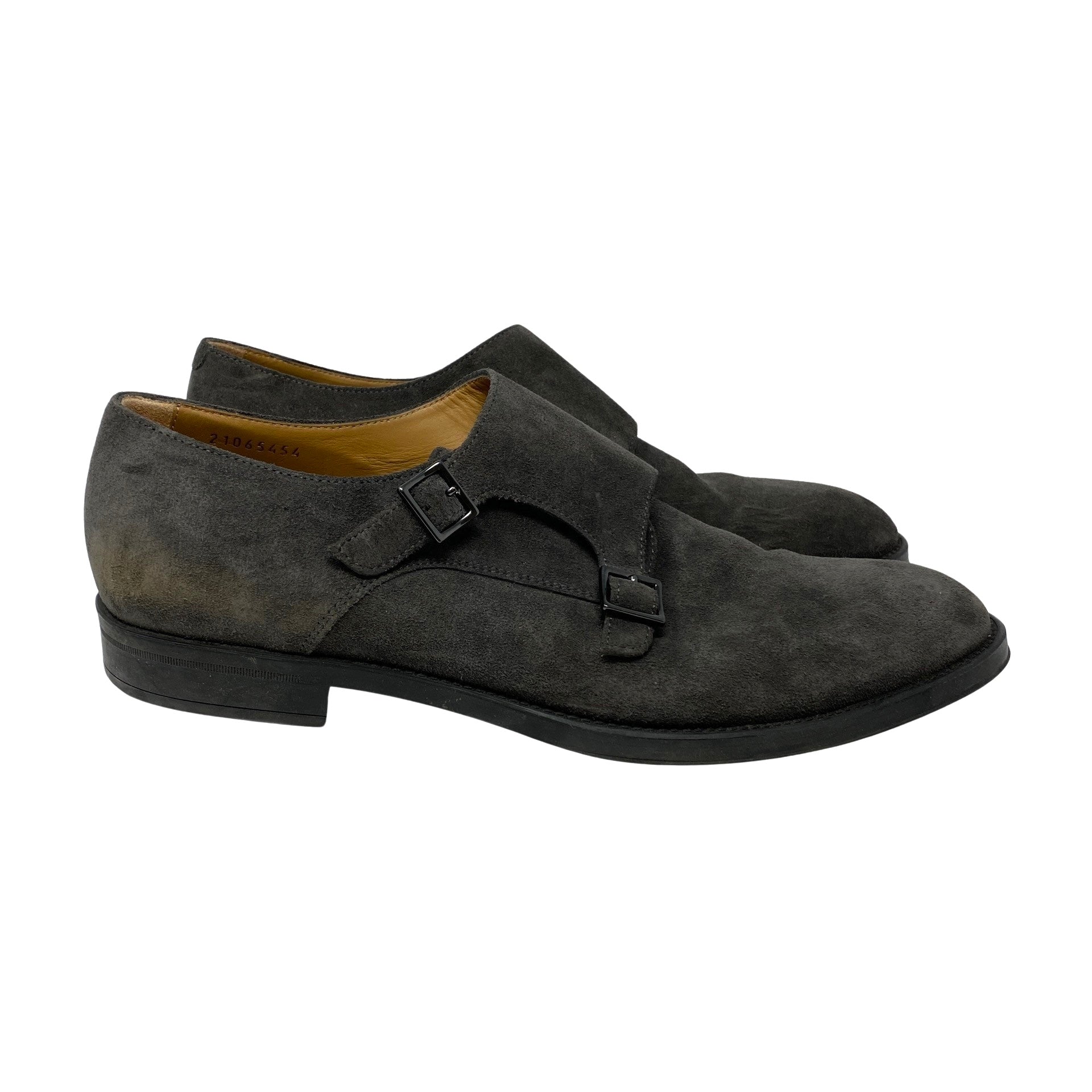 Boss by Hugo Boss Double Monk Strap Suede Shoe