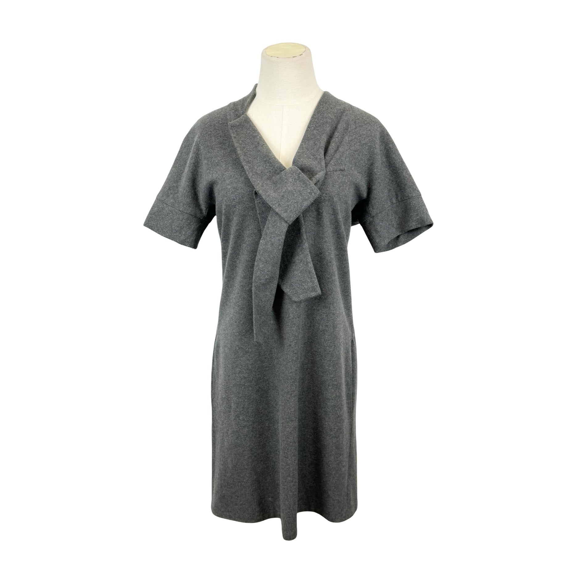 Marc Jacobs Short Sleeve Wool Blend Dress