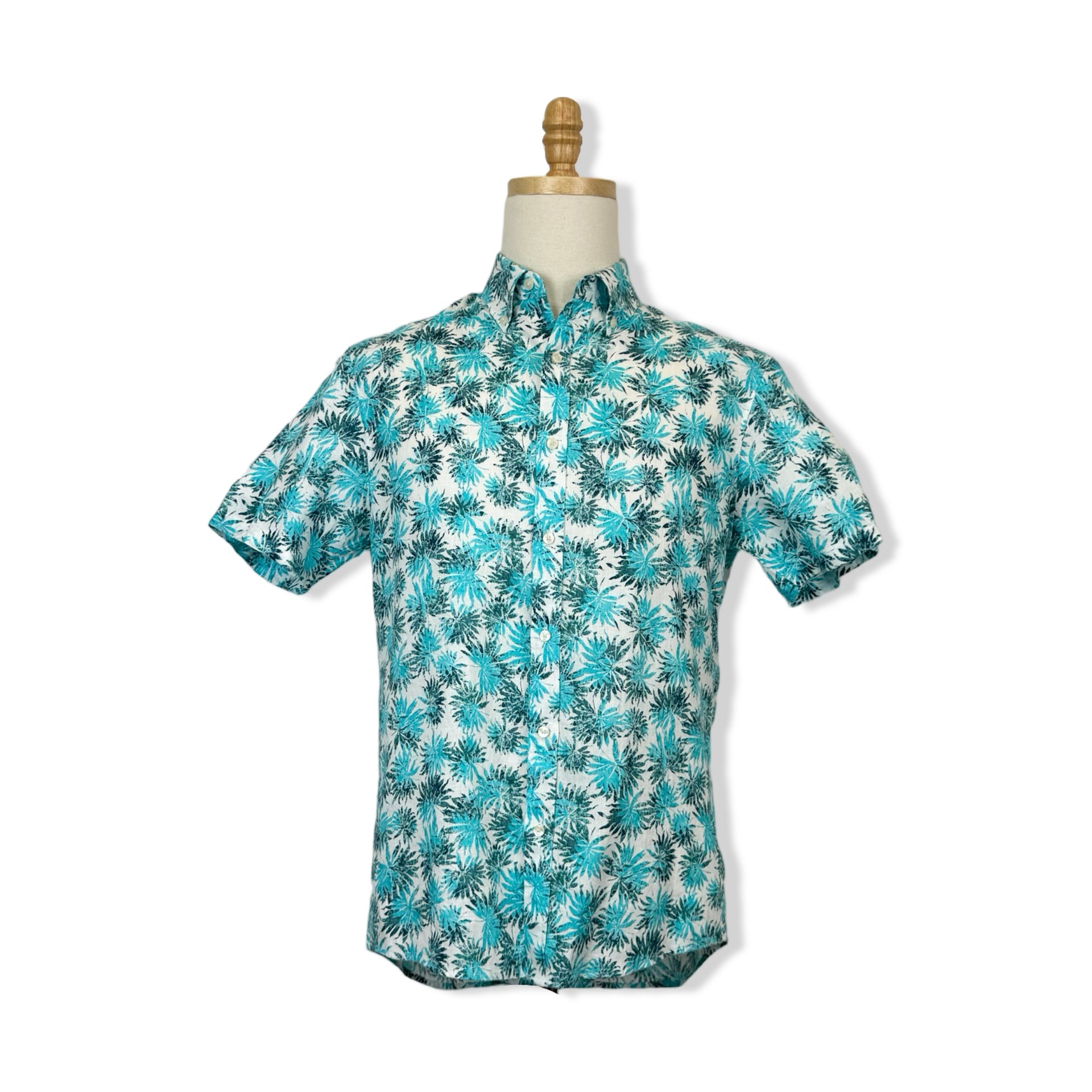 Michael Kors Slim Fit Palm Print Shirt