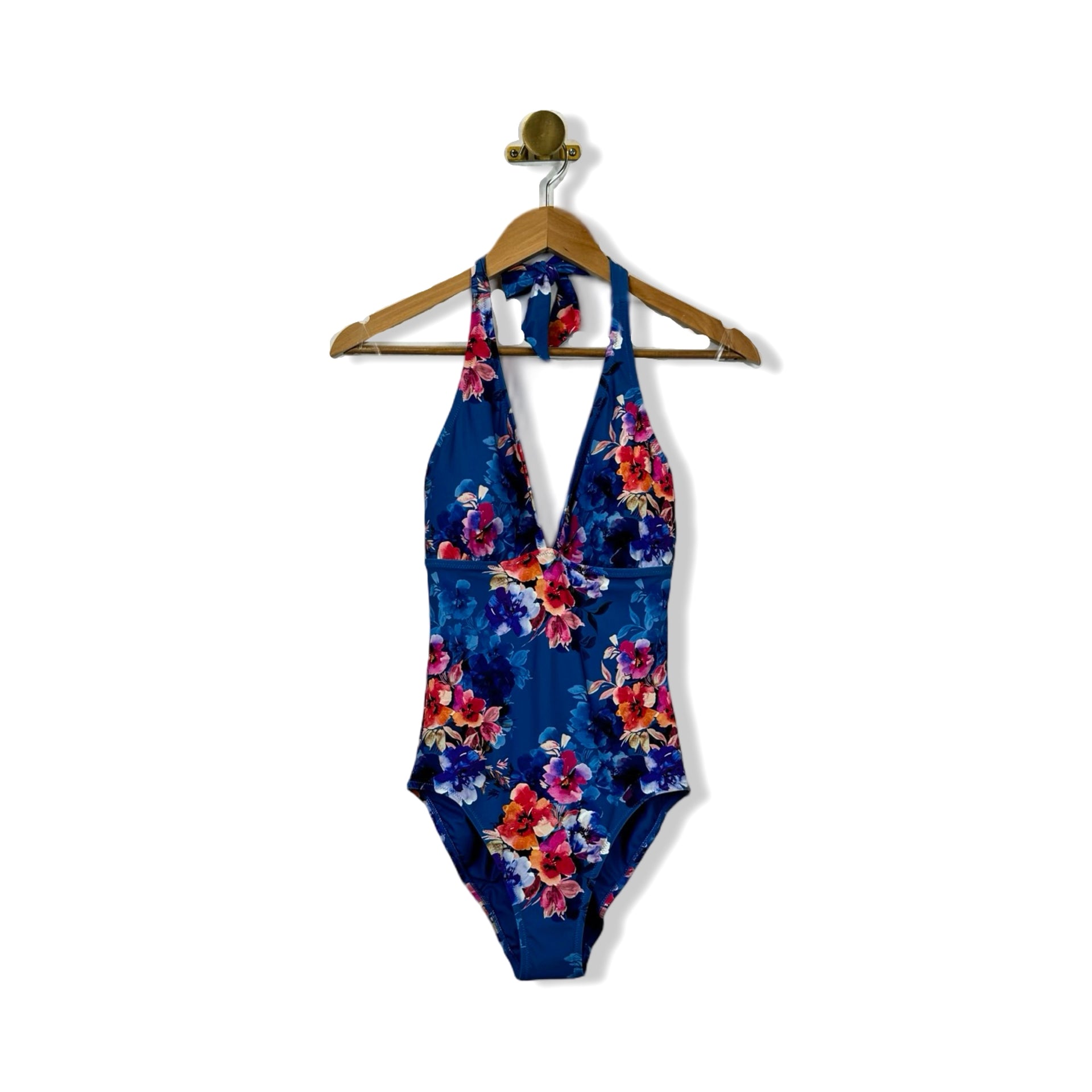 Johnny Was Floral One Piece Swimsuit