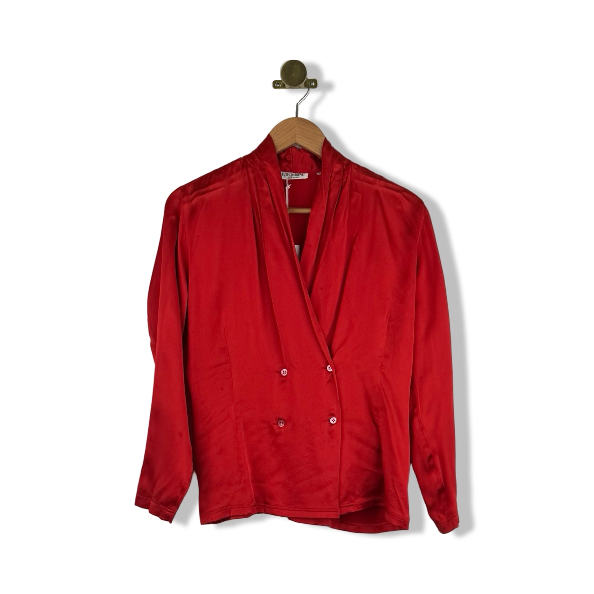 Vintage L'Equipe Double Breasted Blouse