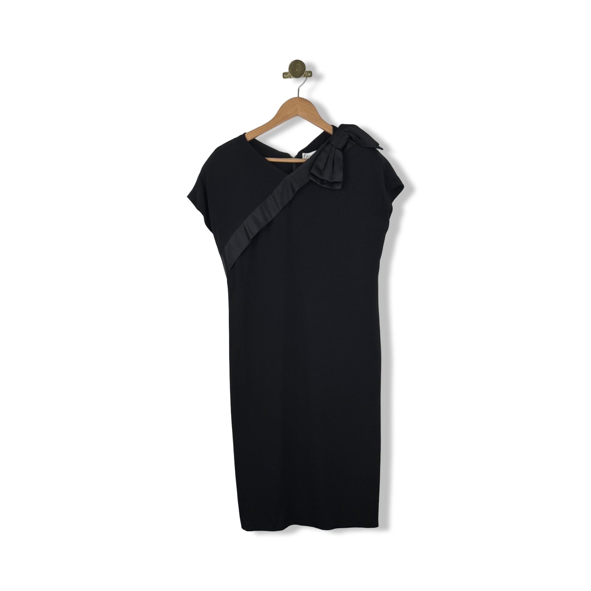 Vintage Adele Simpson Cap Sleeve Sheath Dress