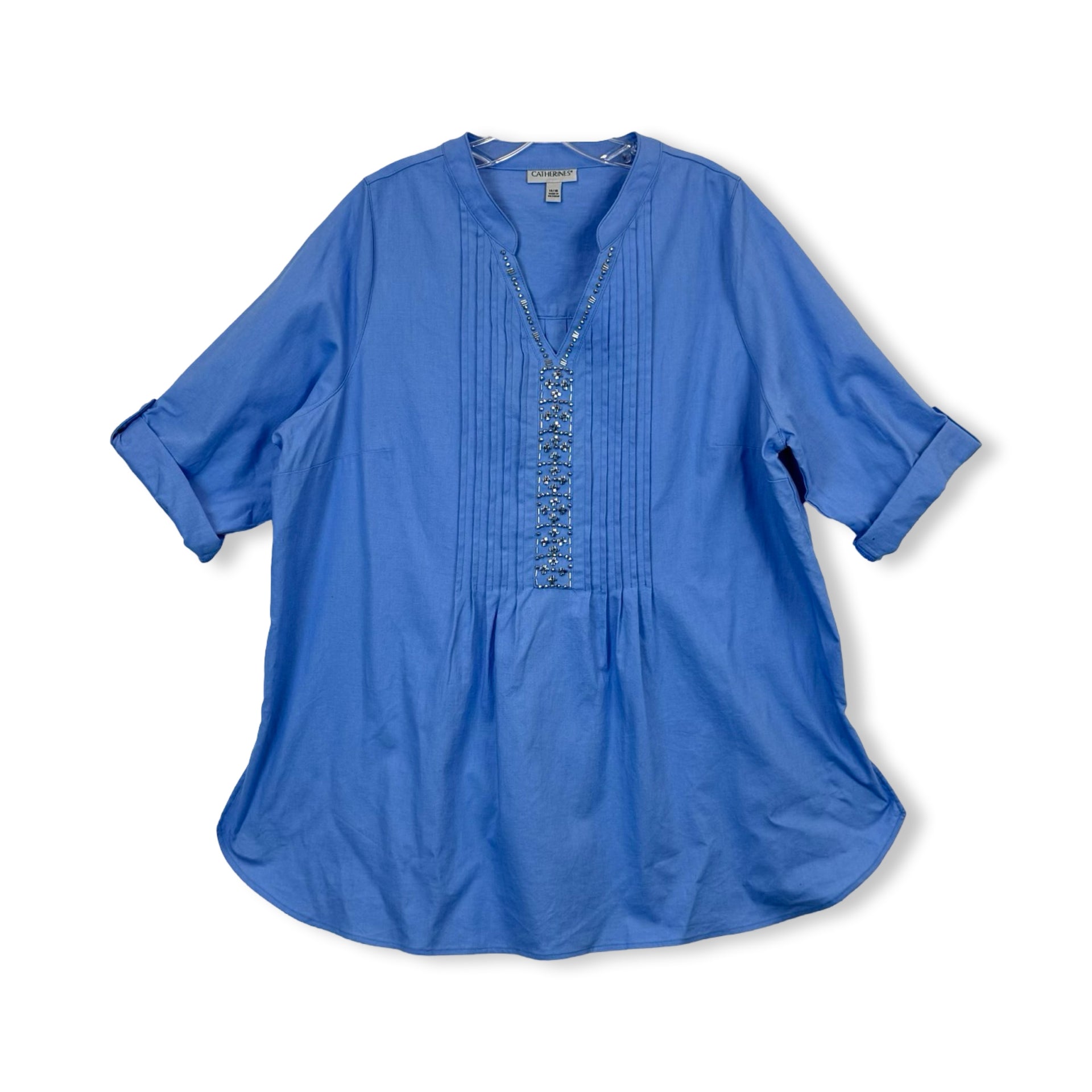 Catherine's Pleated Bib Tunic