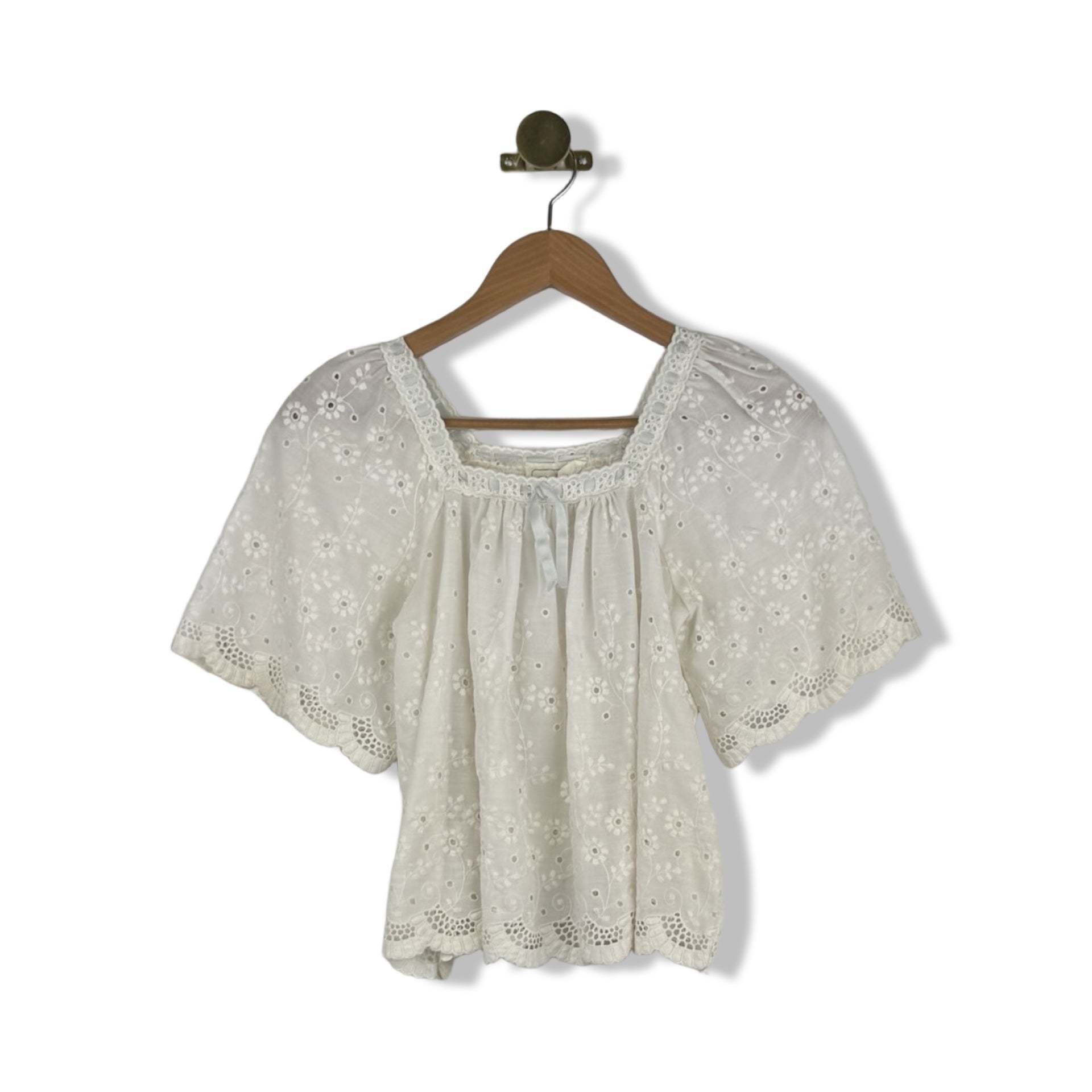 Vintage Christina Peasant Top
