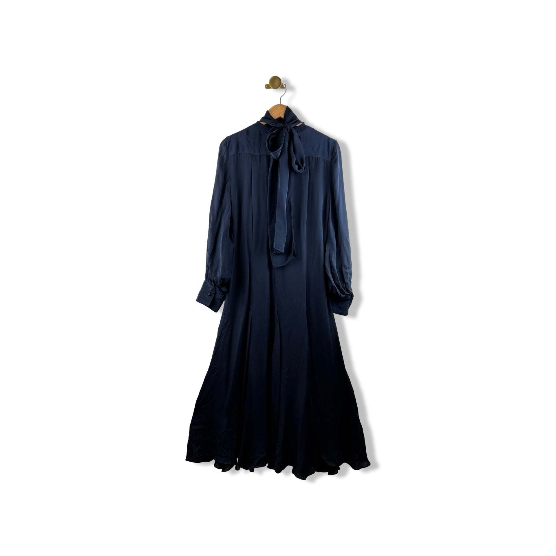 La Ligne Sash Button Down Dress