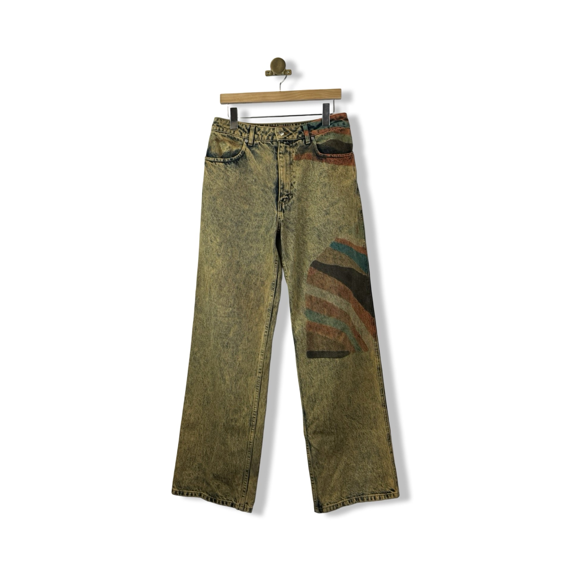 Eckhaus Latta Acid Wash Jean