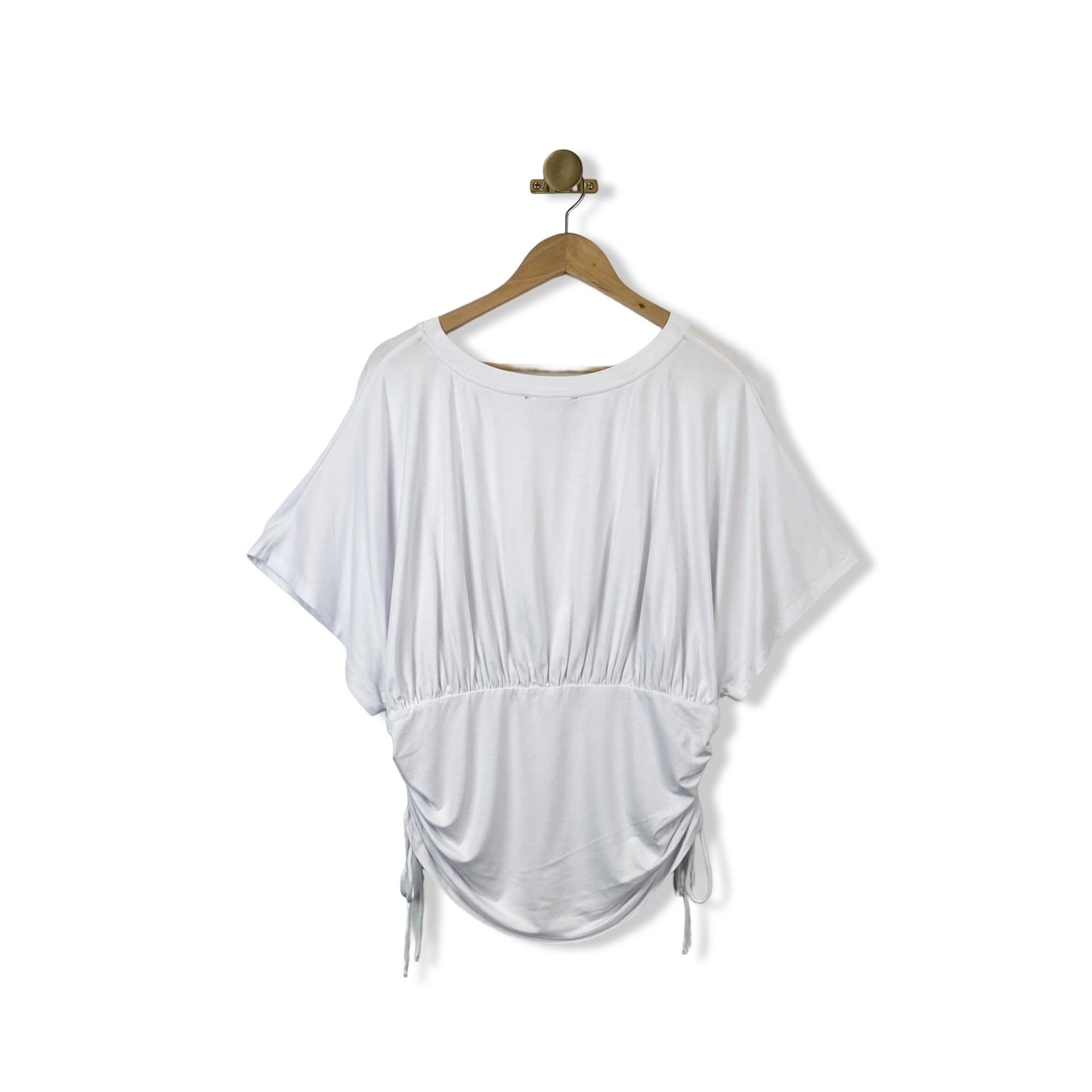 Eloquii Ruched Side Tie Top