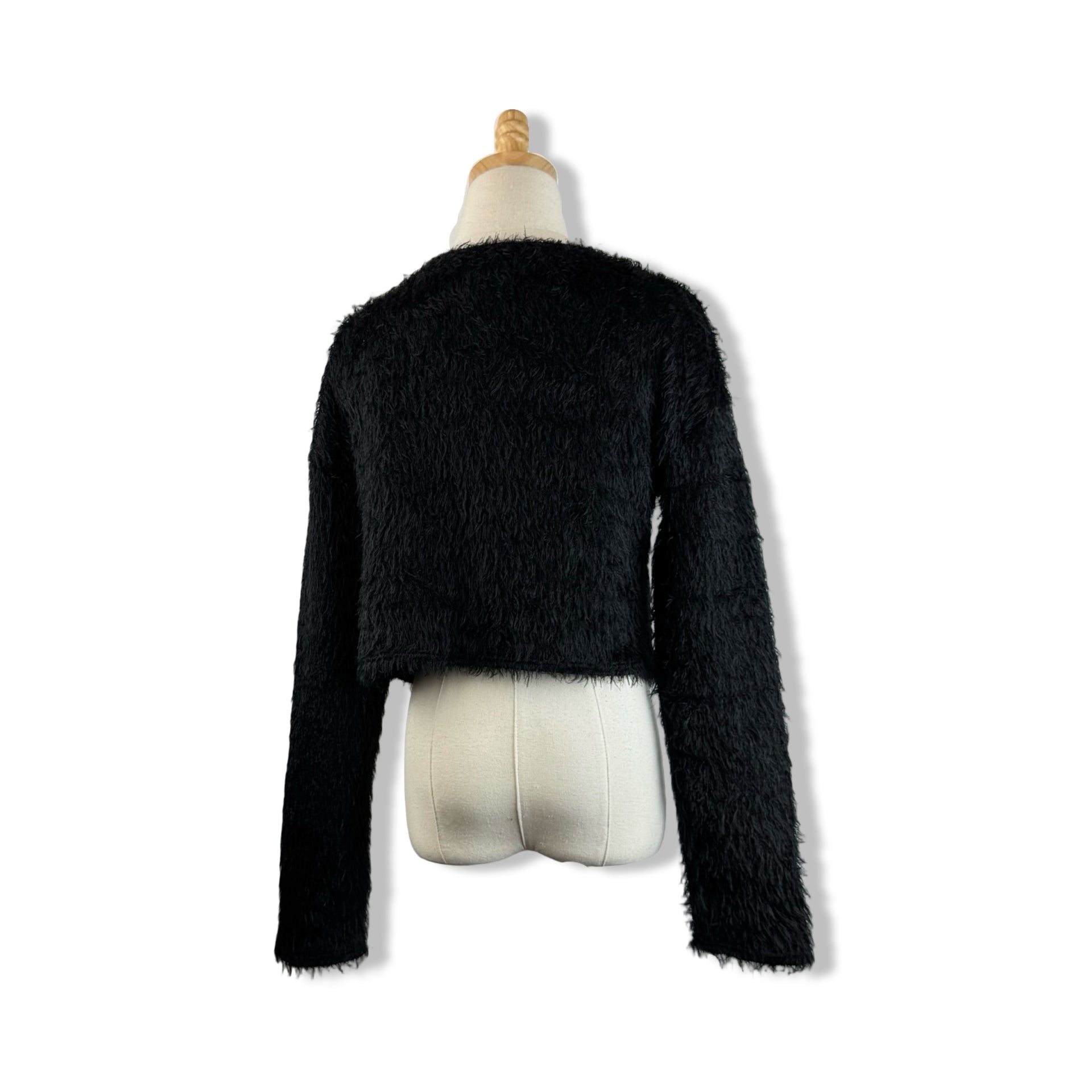 Aqua Fuzzy Sweater