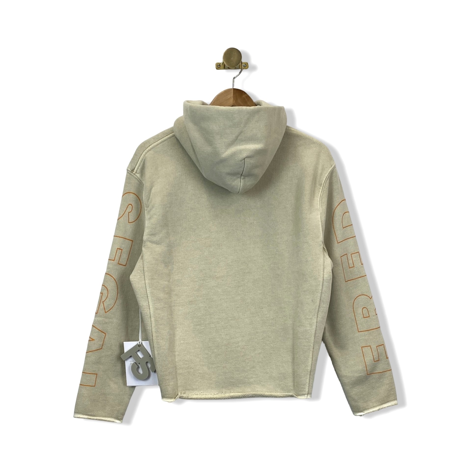 Fred Segal Beige Pullover Hoodie