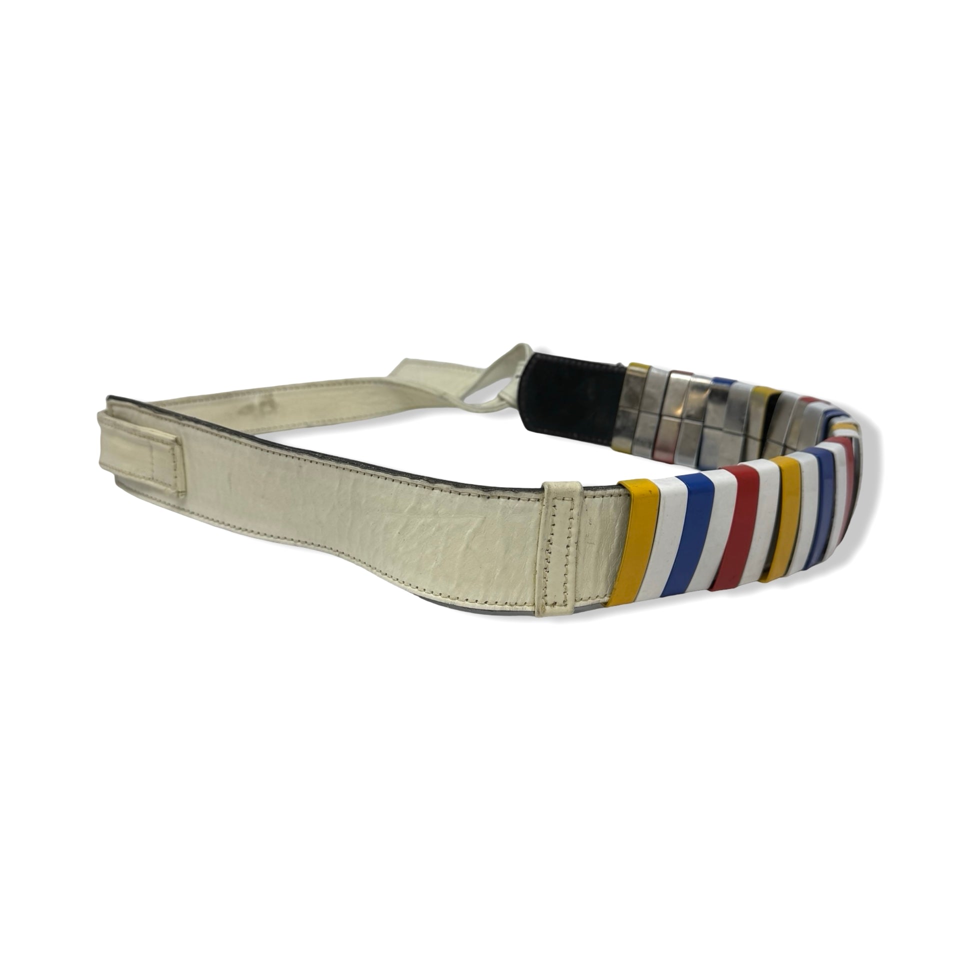 Vintage R.J. Graziano 25 Metal Bar Belt