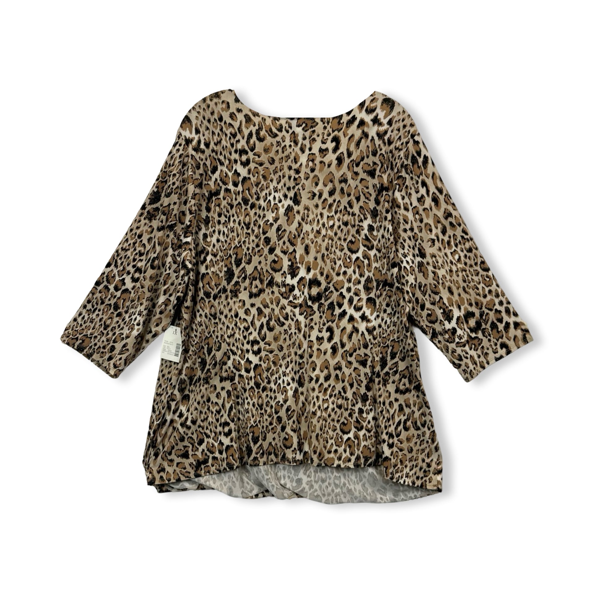 Catherine's Leopard Print Wrap Top