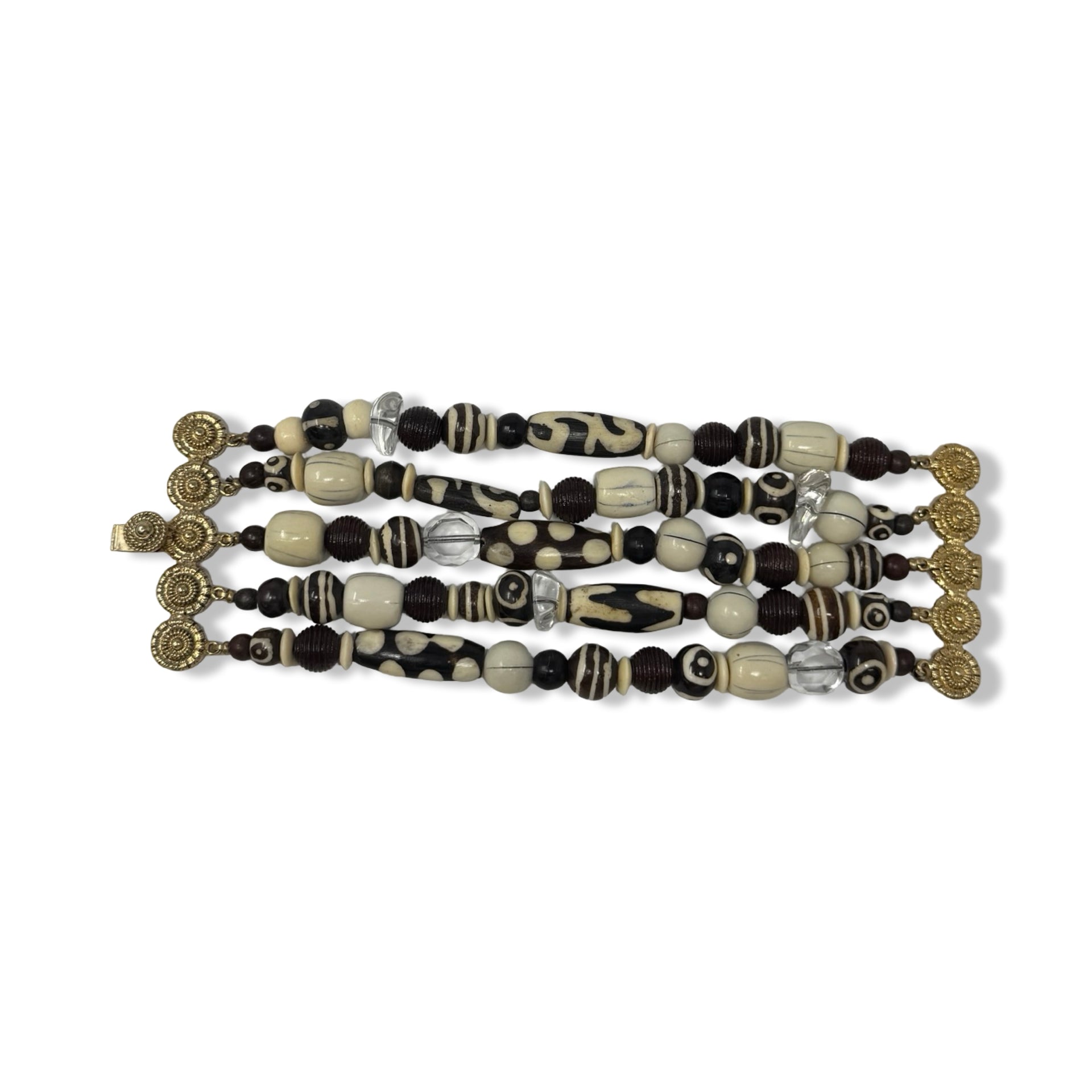R.J. Graziano Patterned Bead Layered Bracelet