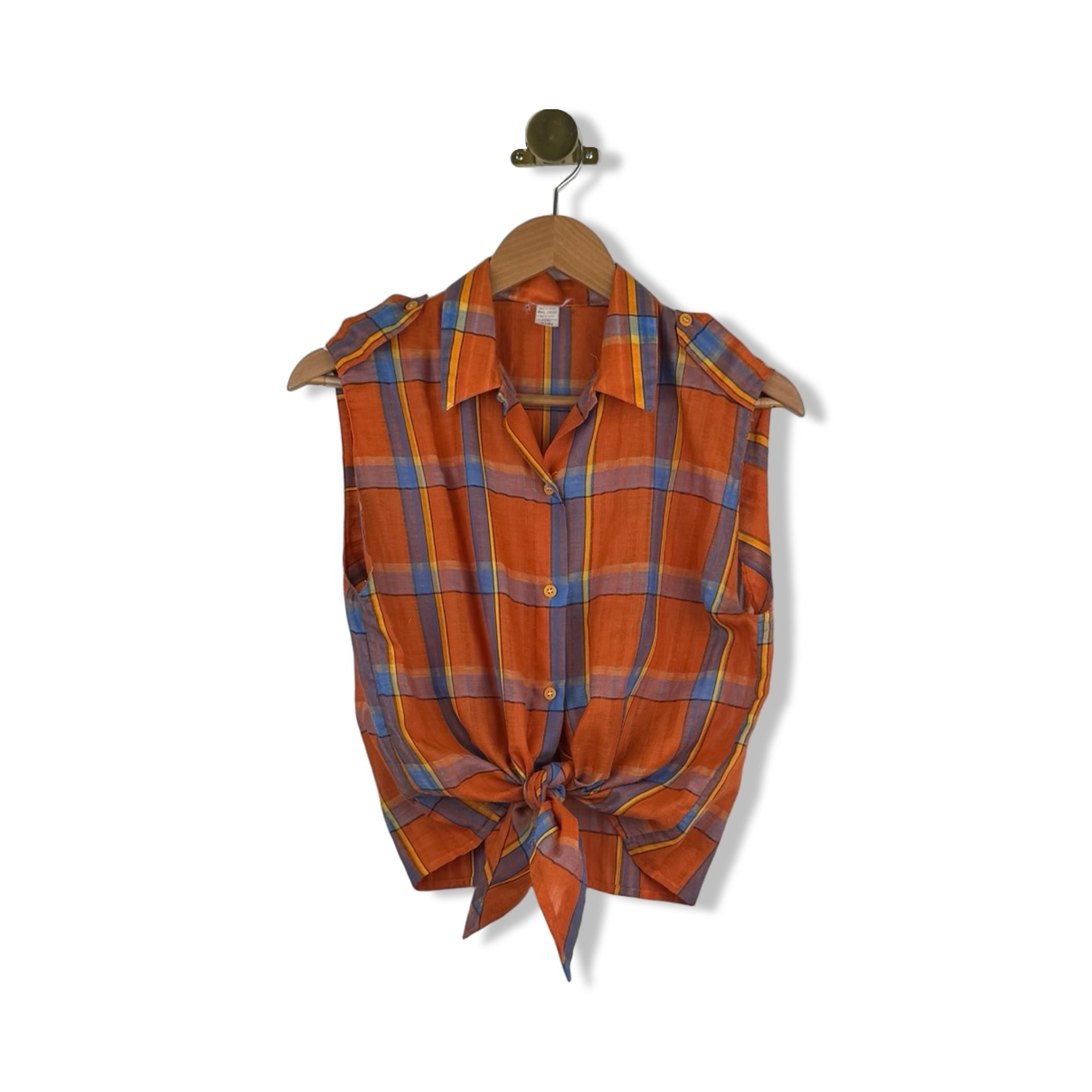 Vintage Tie Front top