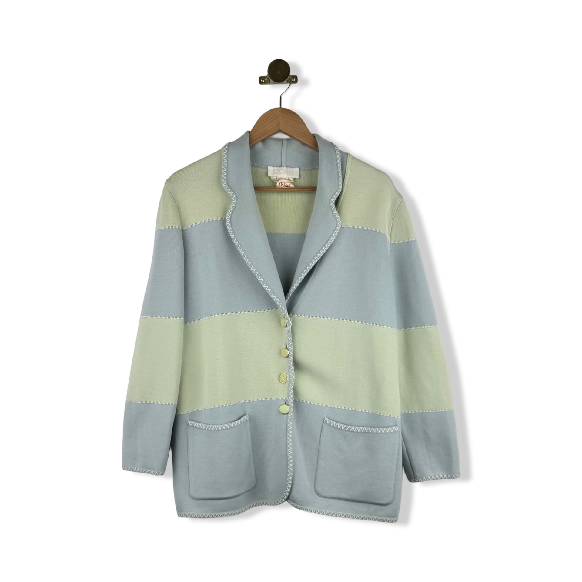 Escada Striped Cardigan