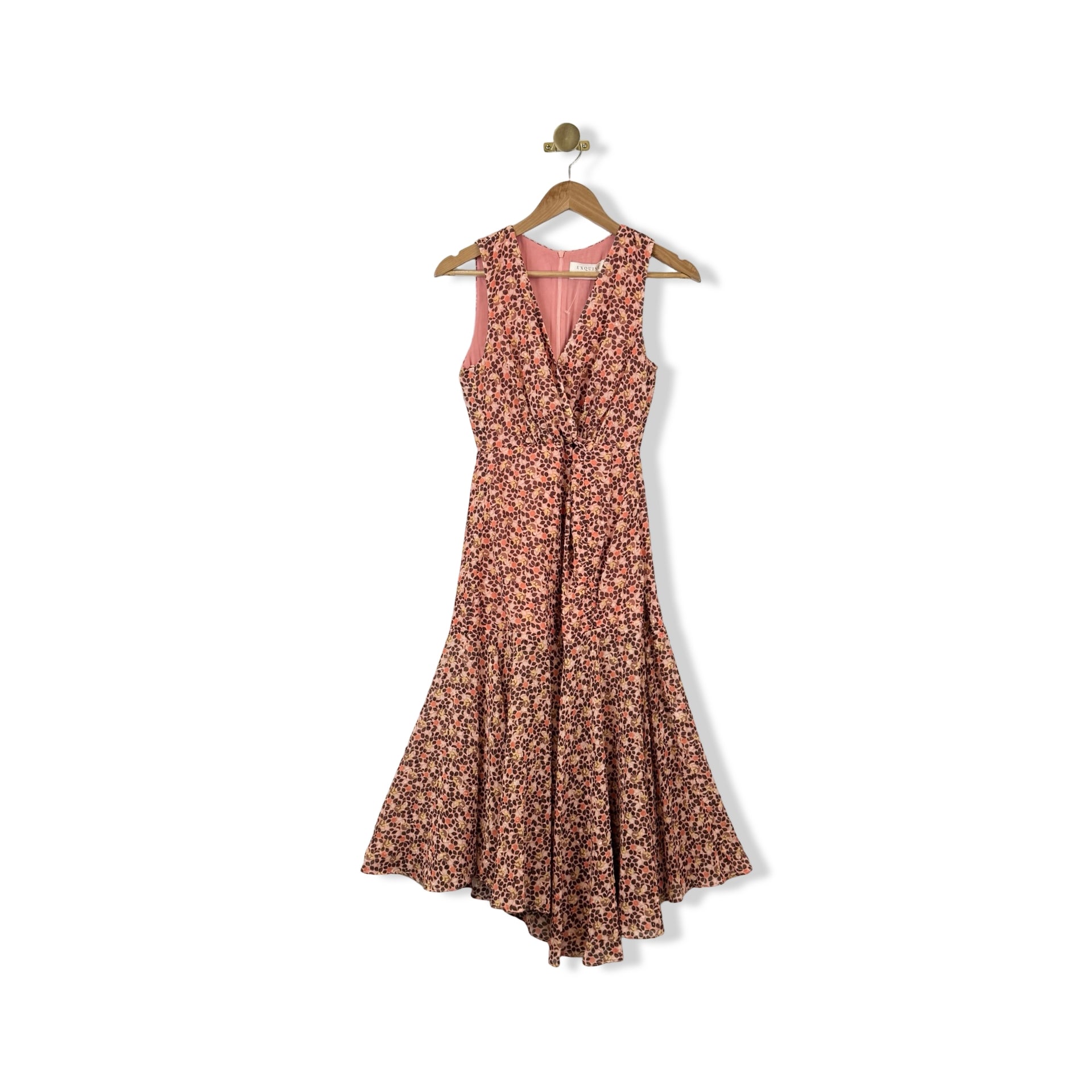 Exquise Floral Flowy Maxi Dress