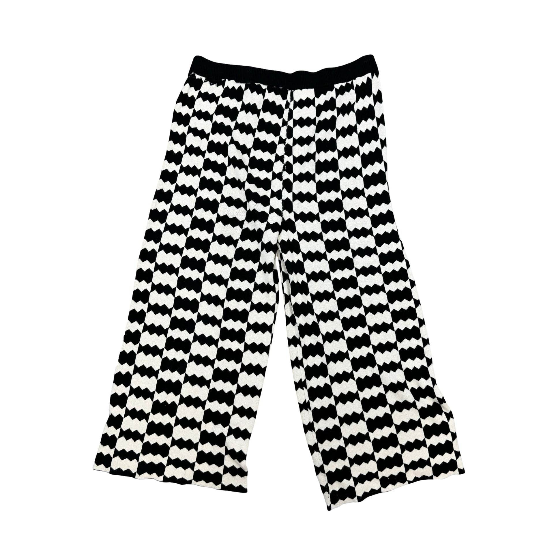 Eloquii Zig Zag Knit Pants