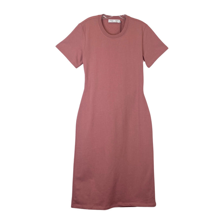 Proenza Schouler White Label Sweatshirt Dress-Pink Front