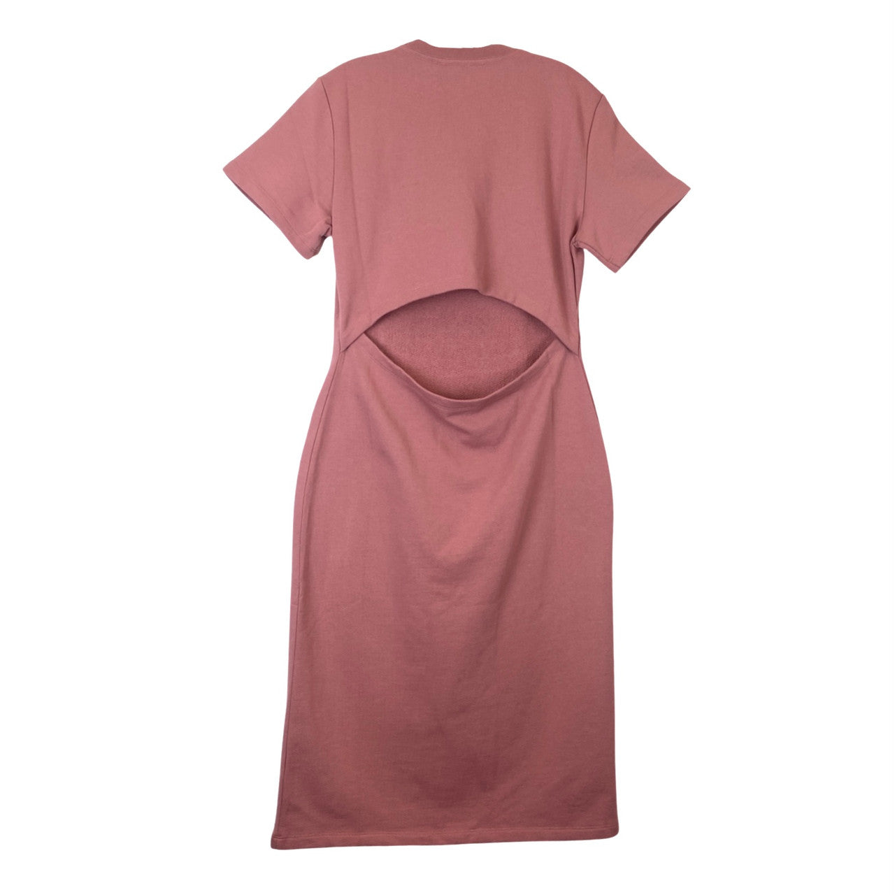 Proenza Schouler White Label Sweatshirt Dress-Pink Back