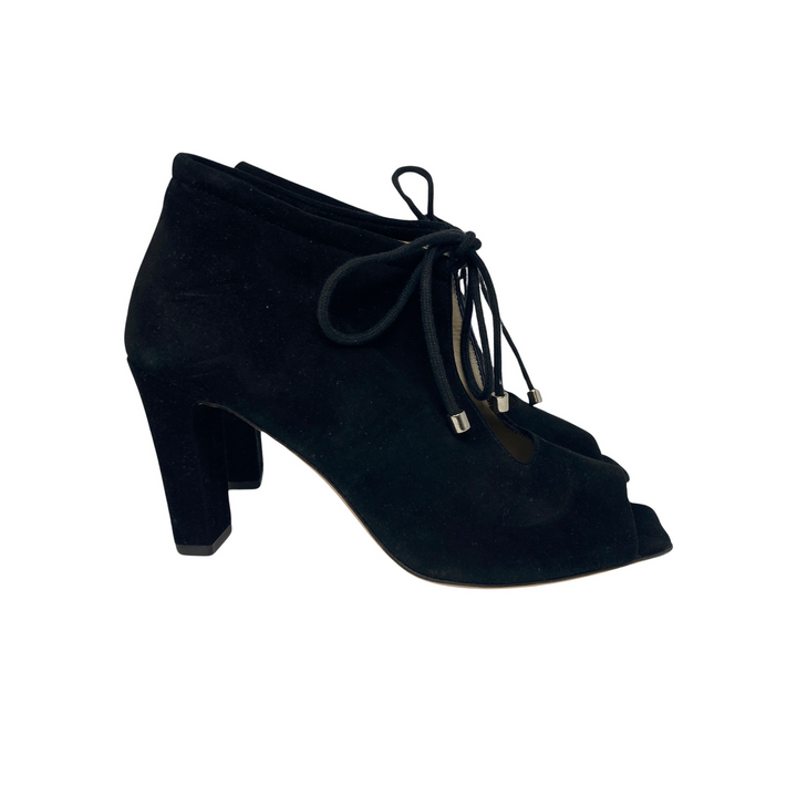 Theory Keyhole Suede Heels-thumbnail