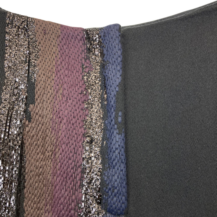 Kimora Lee Simmons Metallic Embroidered Trousers-Closure