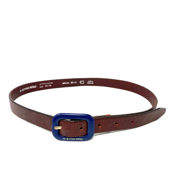 G-Star Raw Brown Contrast Buckle Belt-Thumbnail