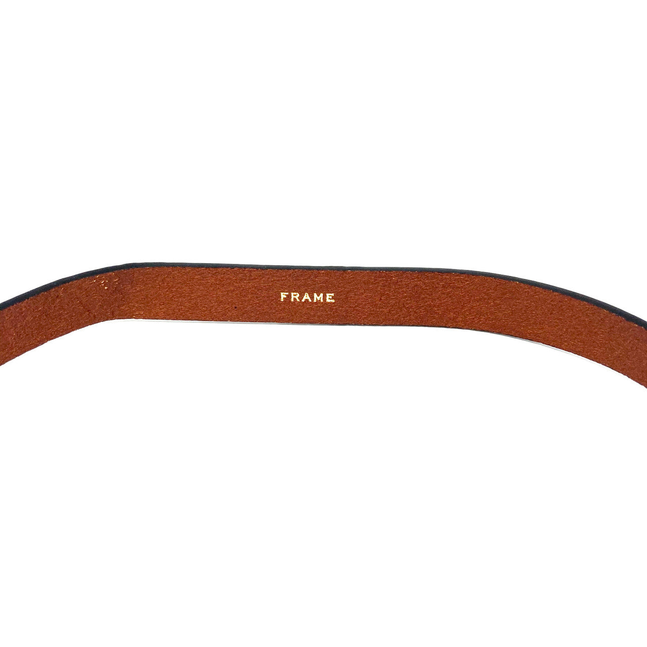 Frame Le Petit Oval Belt with Chain - Branding