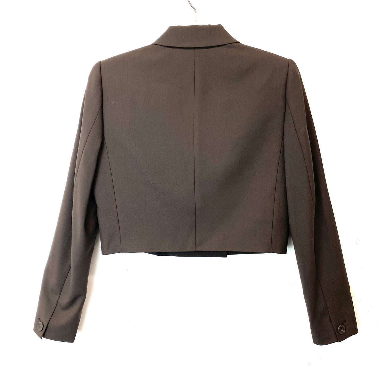 Rebecca Taylor Cropped Cavalry Twill Jacket-Back