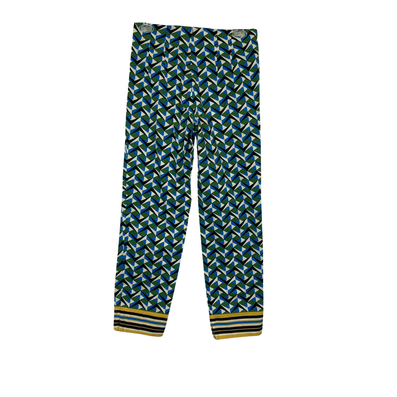 Zara High Waisted Geometric Print Pants-back