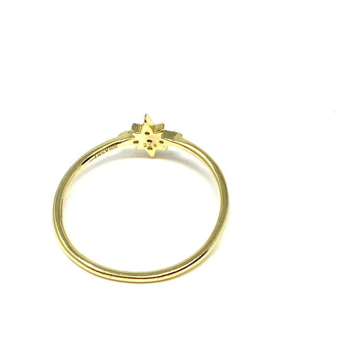 Shashi Starburst Ring- Back