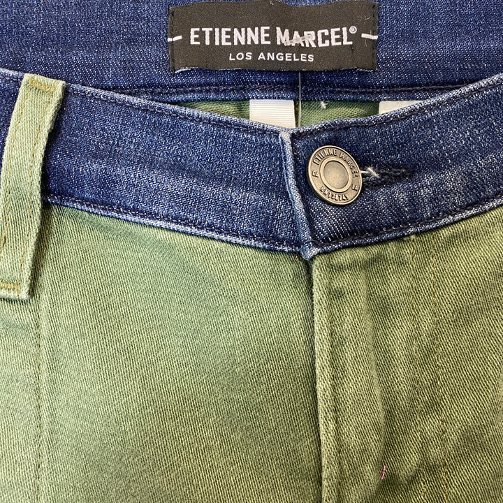 Etienne Marcel Cropped Seamed Pants- Label