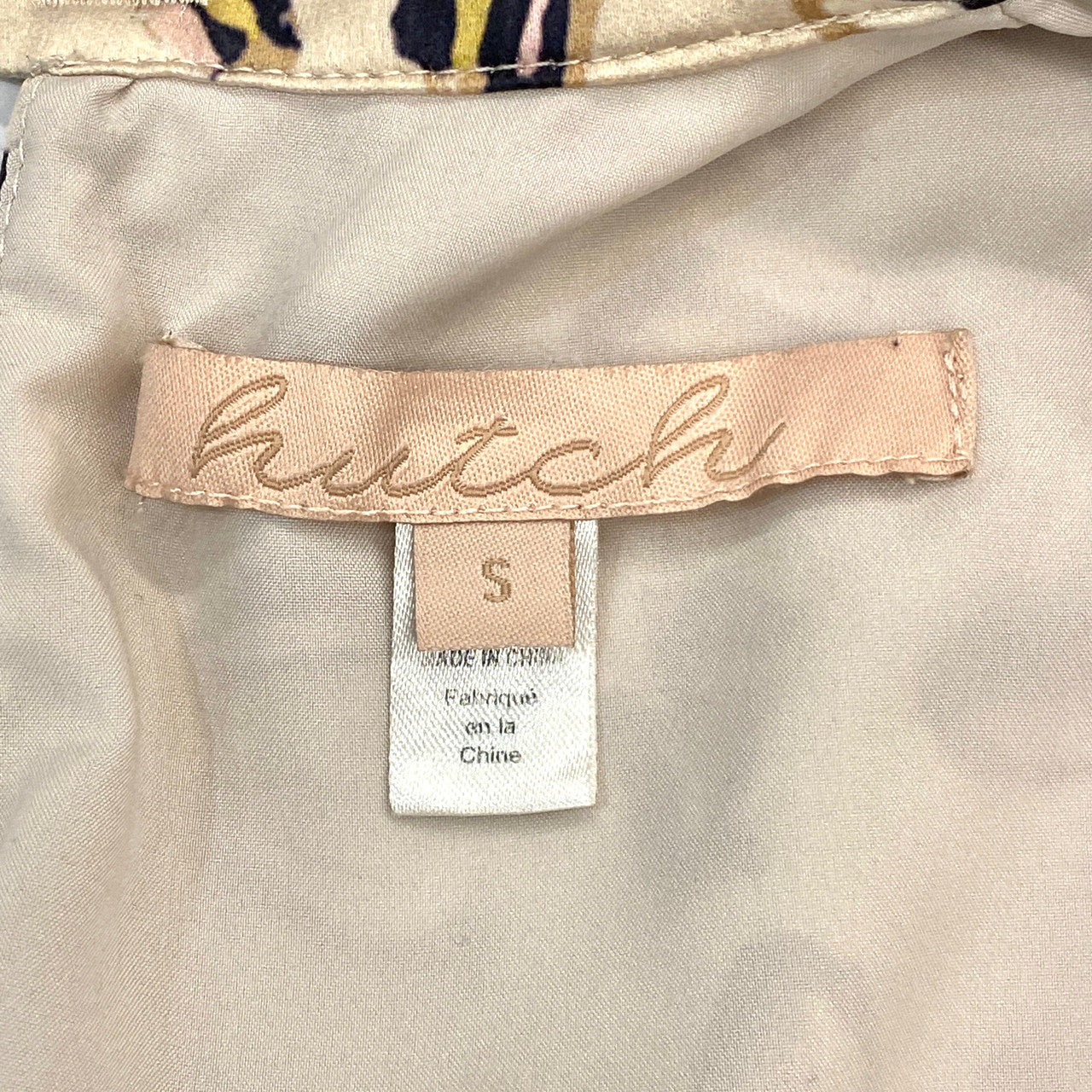 Hutch Spotted Halter Top- Label