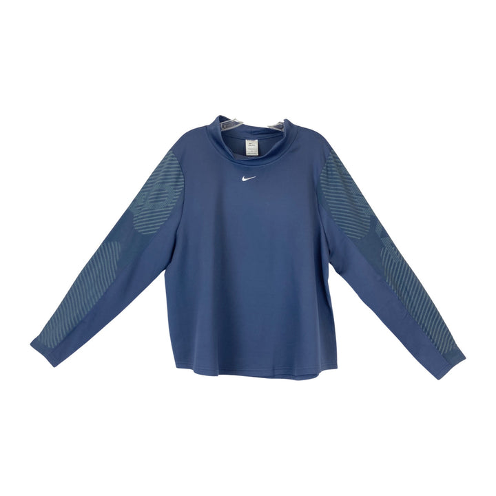 Nike Panel Sleeves Mock Neck Top-front