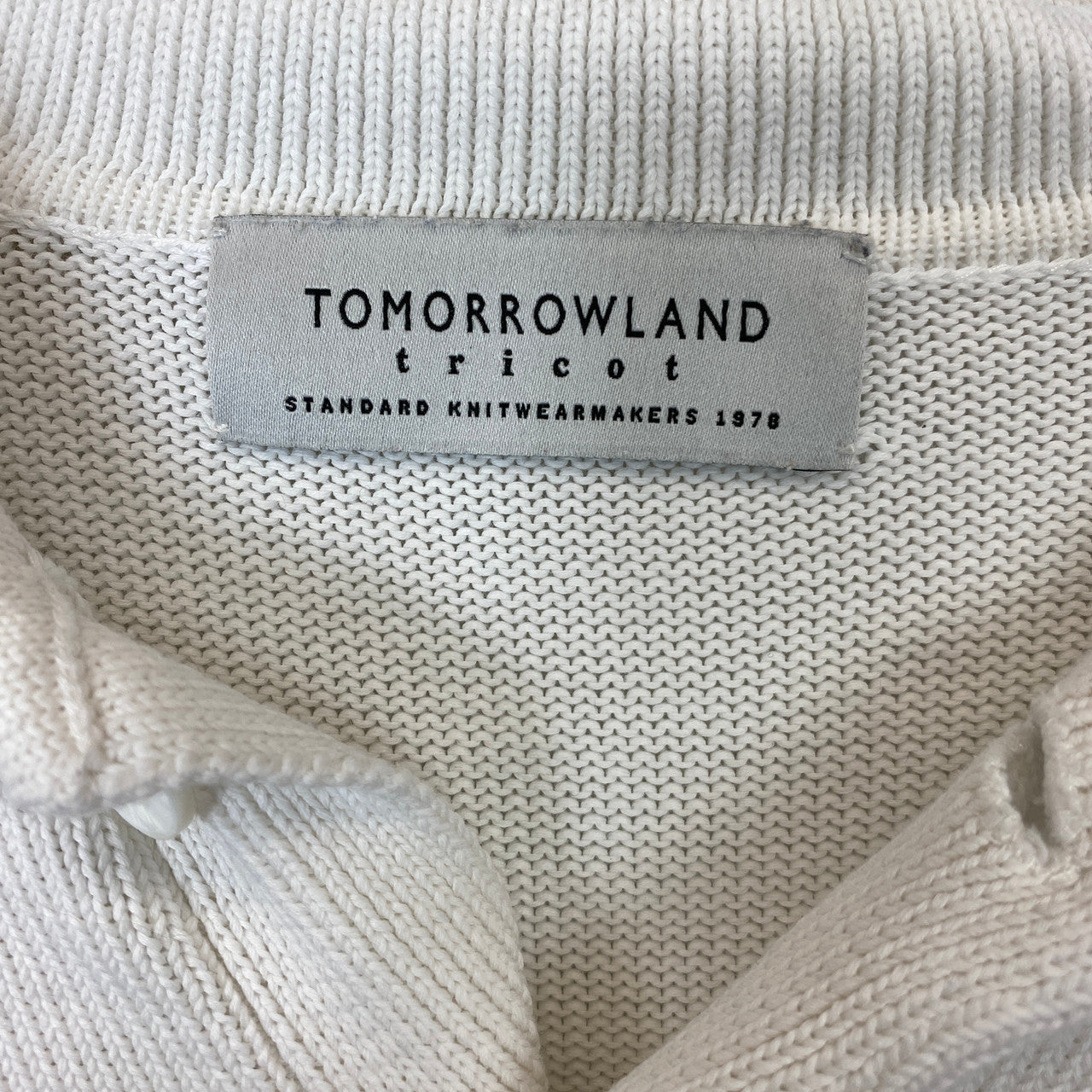 Tomorrowland Knit Polo Shirt- Label