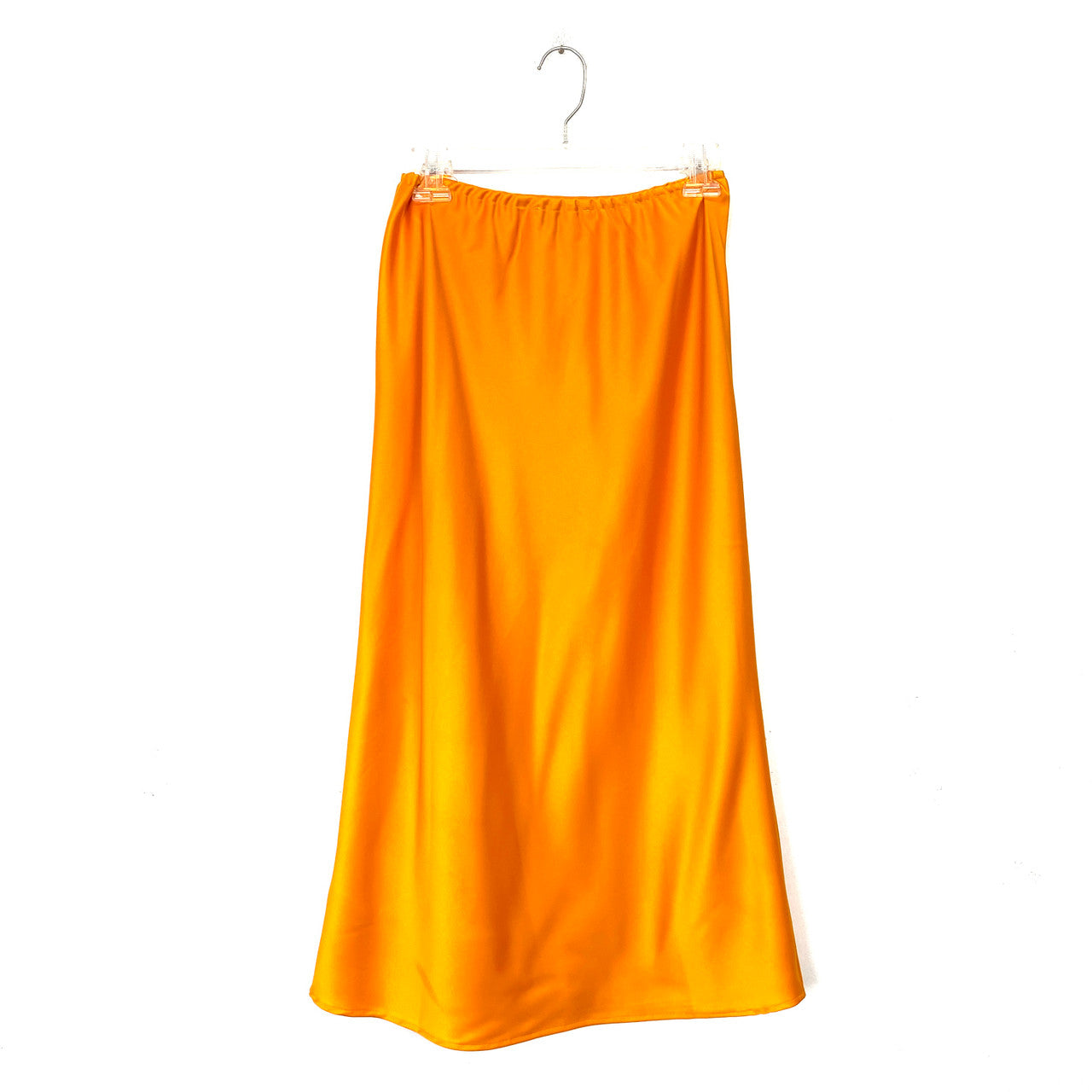 Wayf Elastic Waist Slip Skirt- Front
