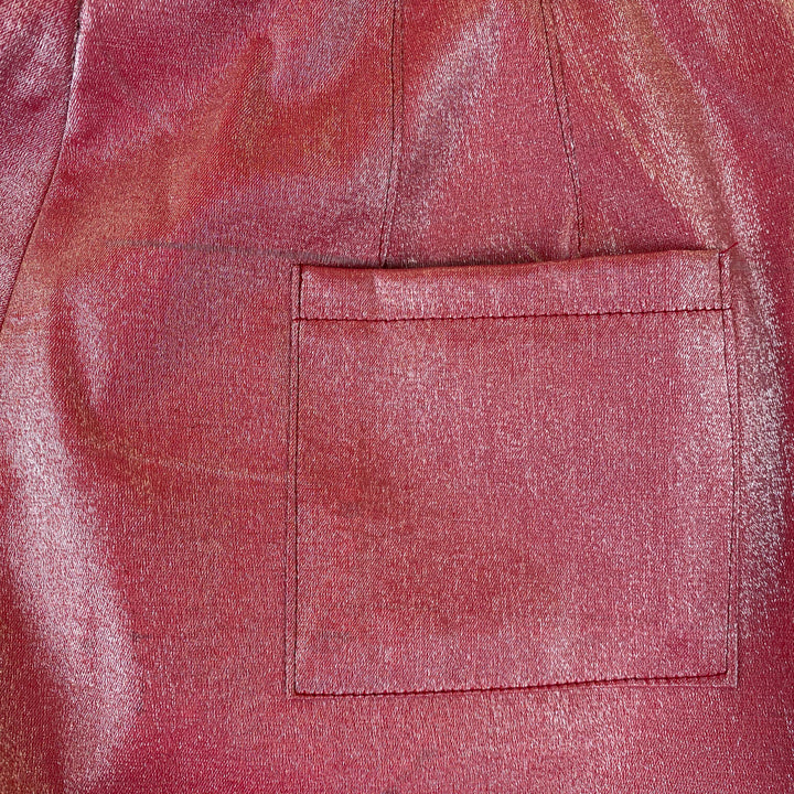 Zac Posen Pink Shimmer Pants-Detail2