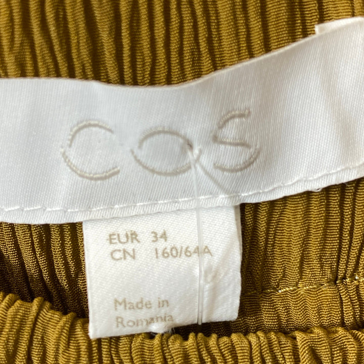 COS Ruched Skirt- Label