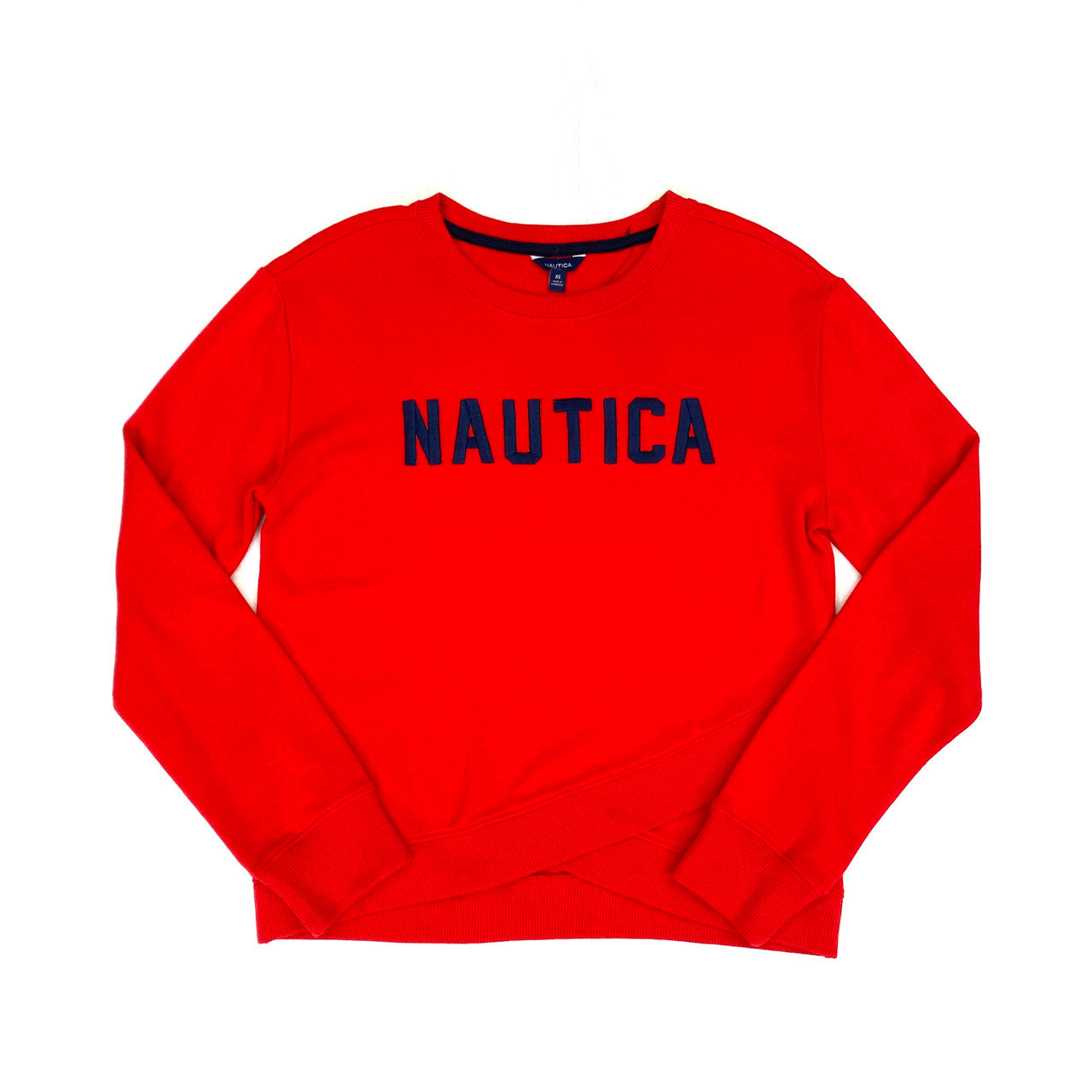 Nautica Crew Neck Knit Pullover- Thumbnail