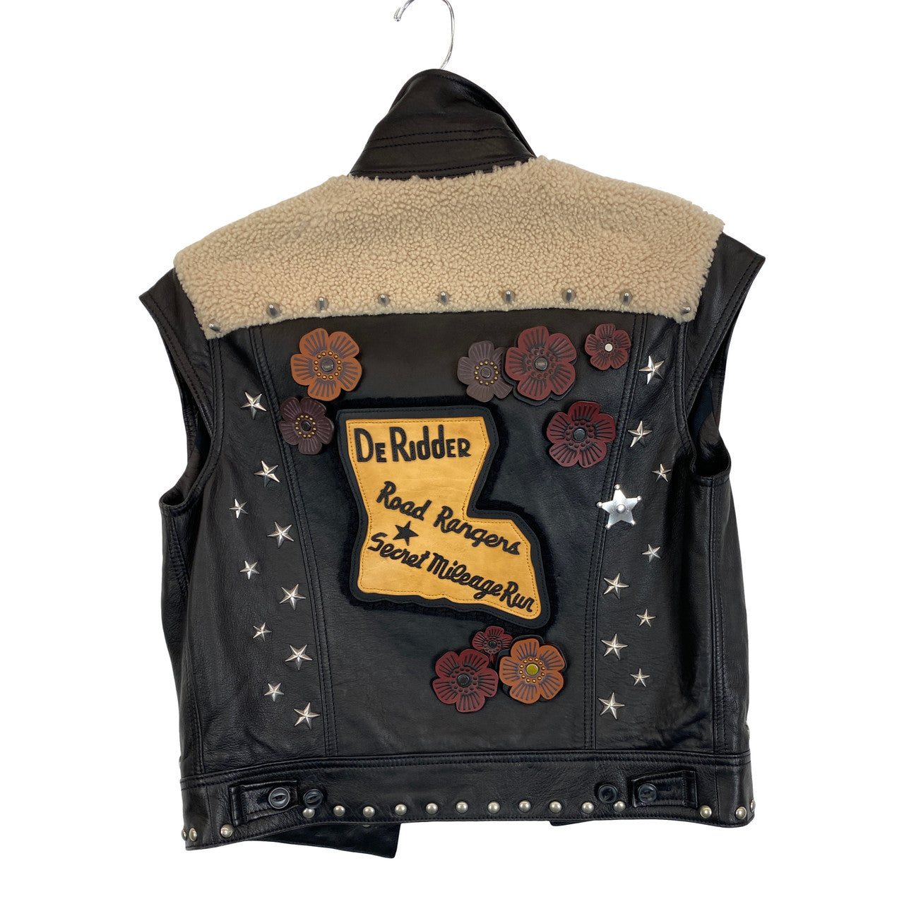 Coach Leather Vest-Back